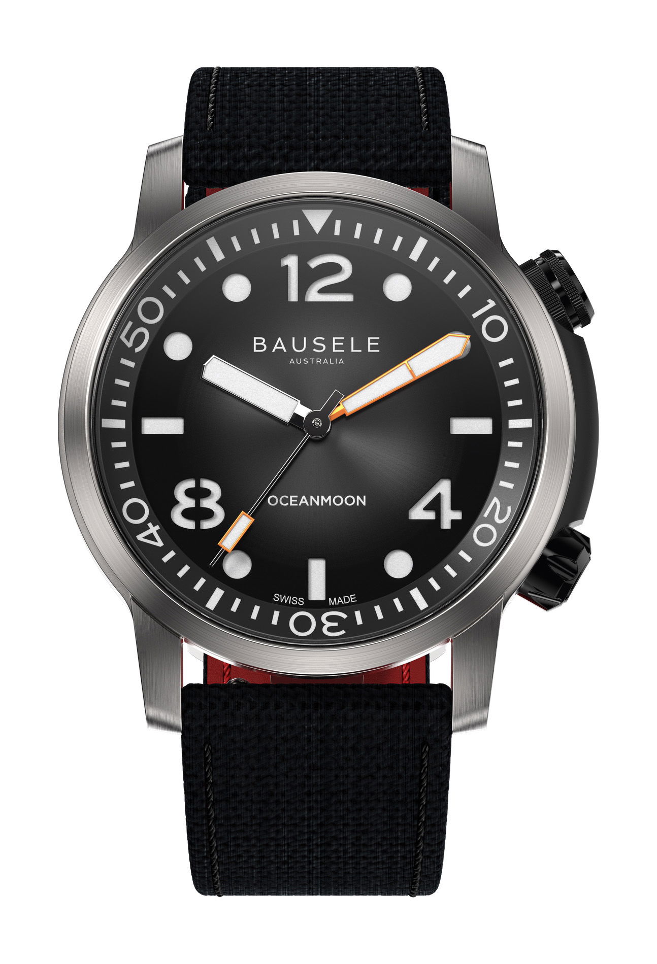 Bausele Ocean Moon V Orca Black watch