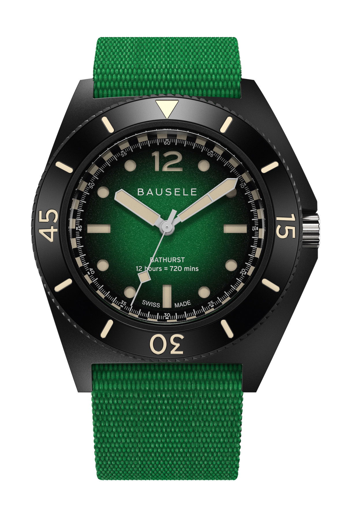 Bausele Sydney Diver Official Bathurst 12 Hour Edition 2024 luxury timepiece - detailed view