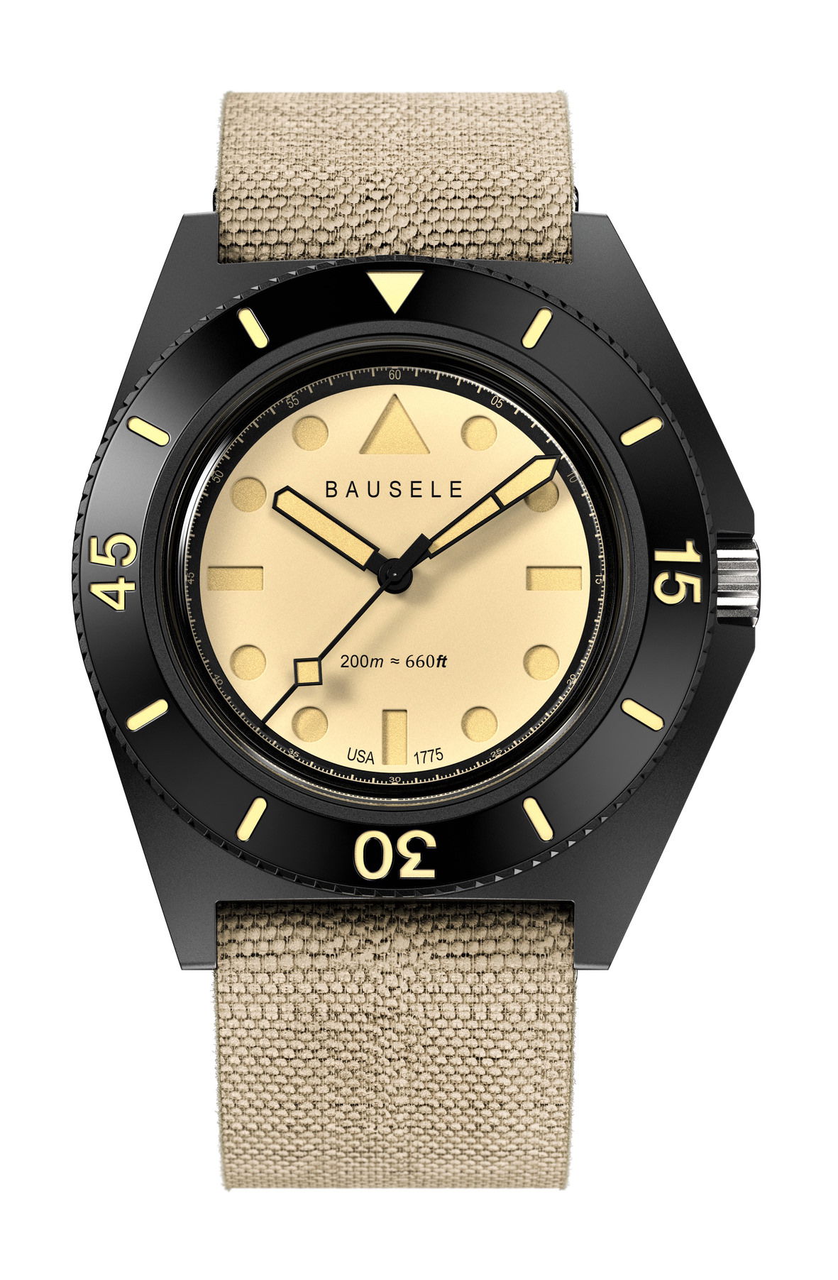 Bausele Sydney Diver Sand watch
