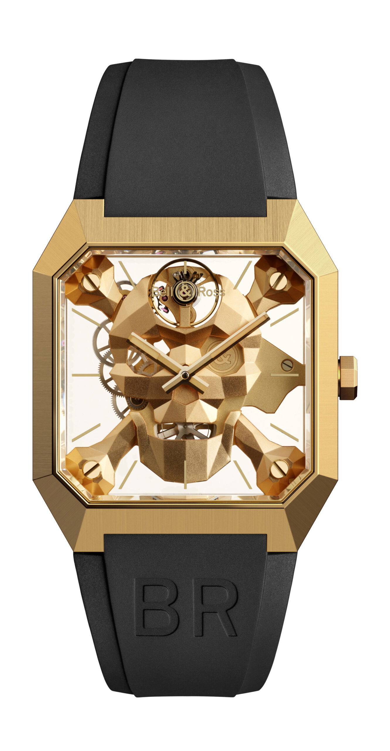 Bell and Ross BR 01 Cyber Skull Bronze watch