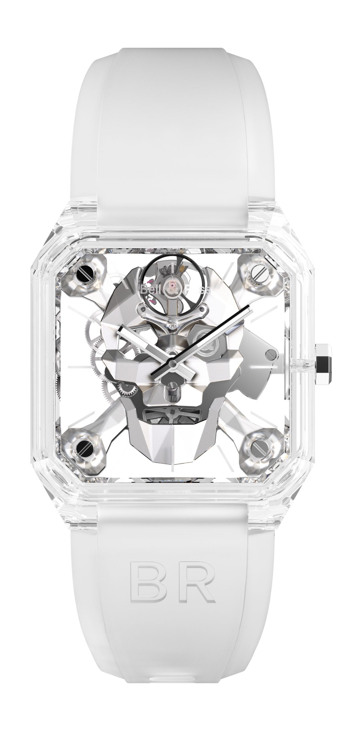 Bell and Ross BR 01 Cyber Skull Sapphire watch