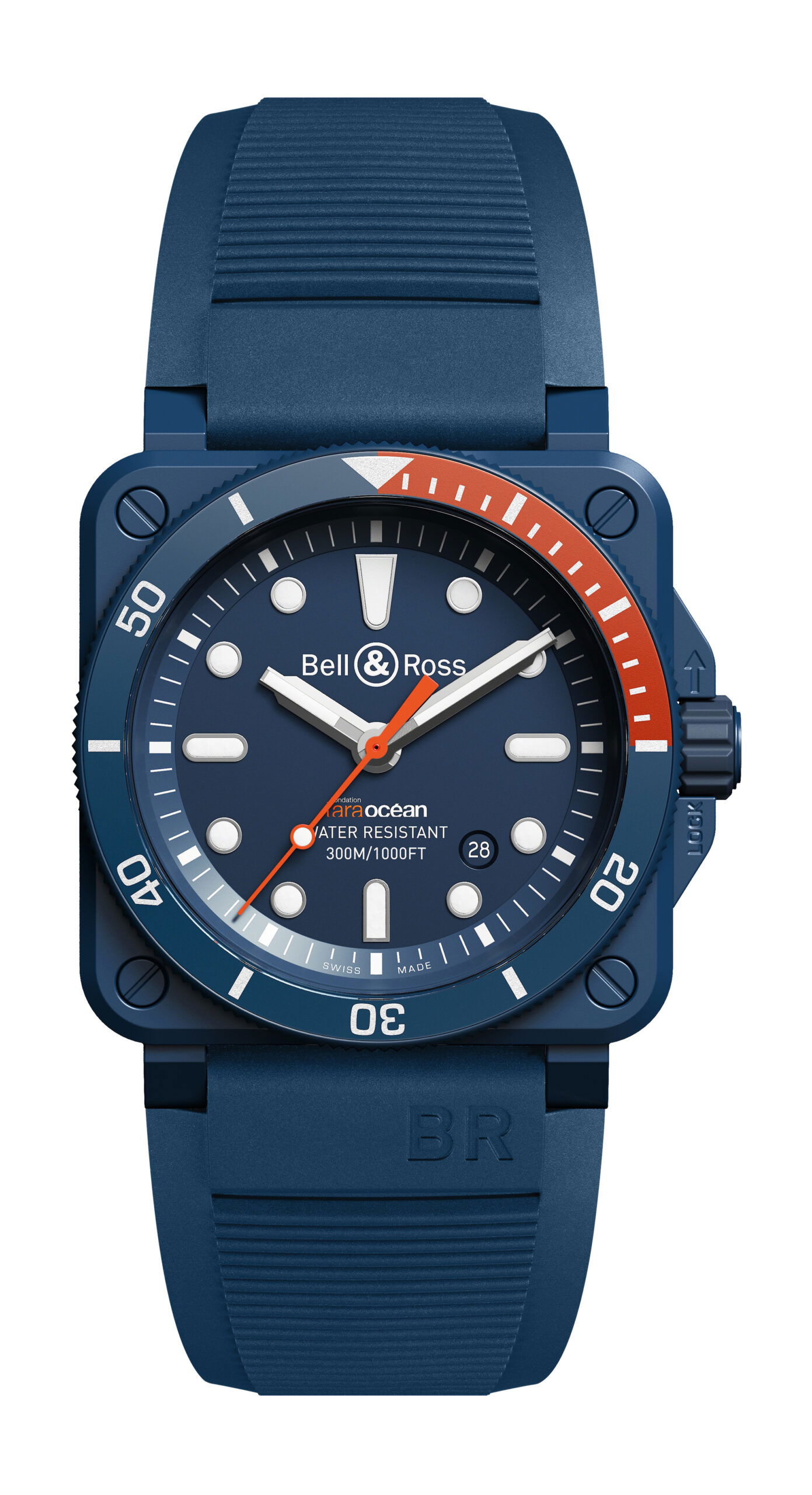 Bell & Ross BR 03-92 Diver Tara luxury timepiece - detailed view