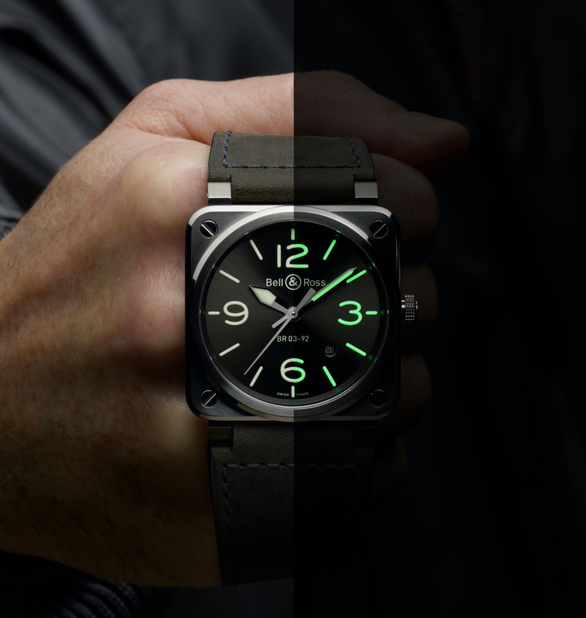 Bell & Ross BR 03-92 Grey Lum - View 2