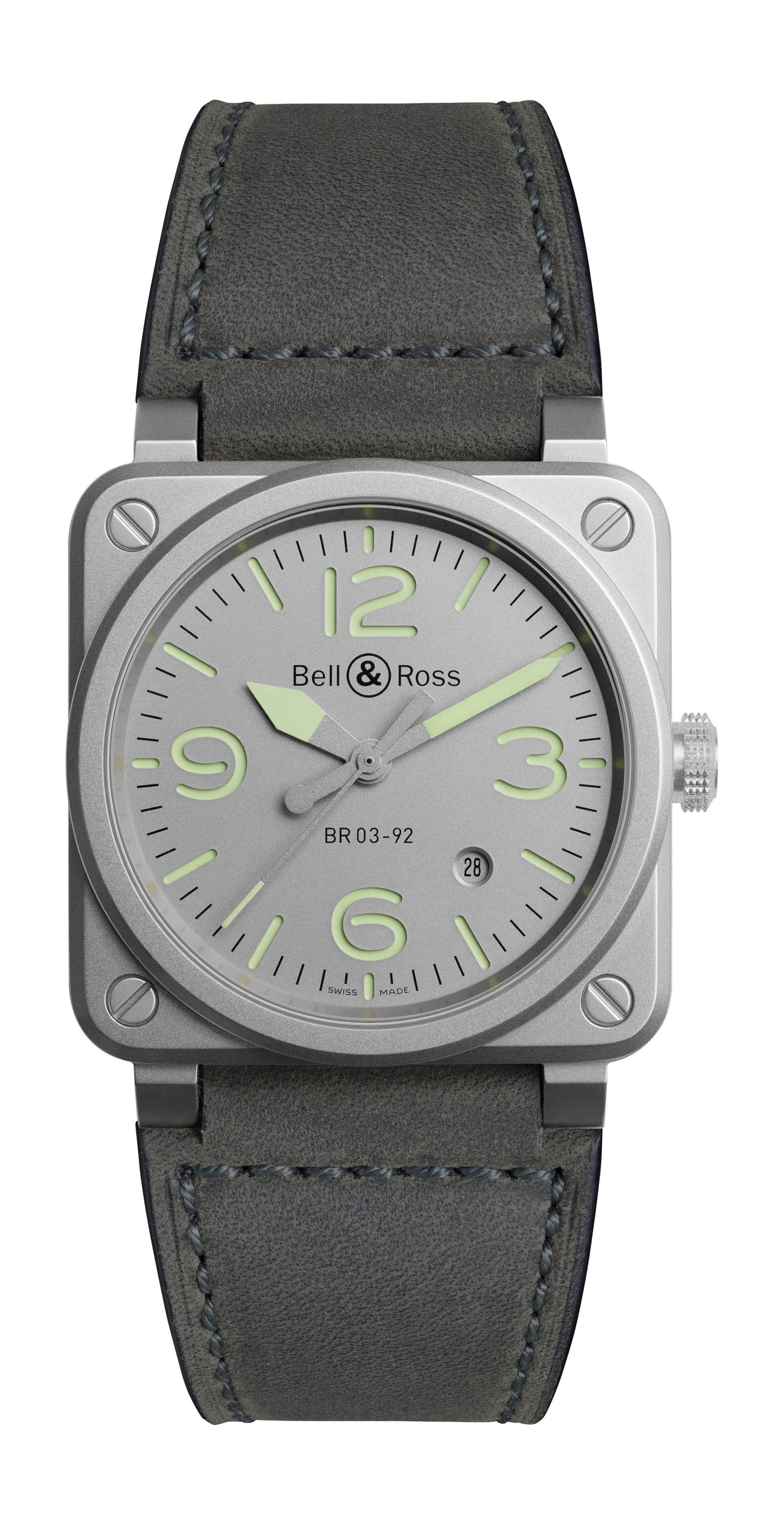 Bell & Ross BR 03-92 HOROLUM luxury timepiece - detailed view
