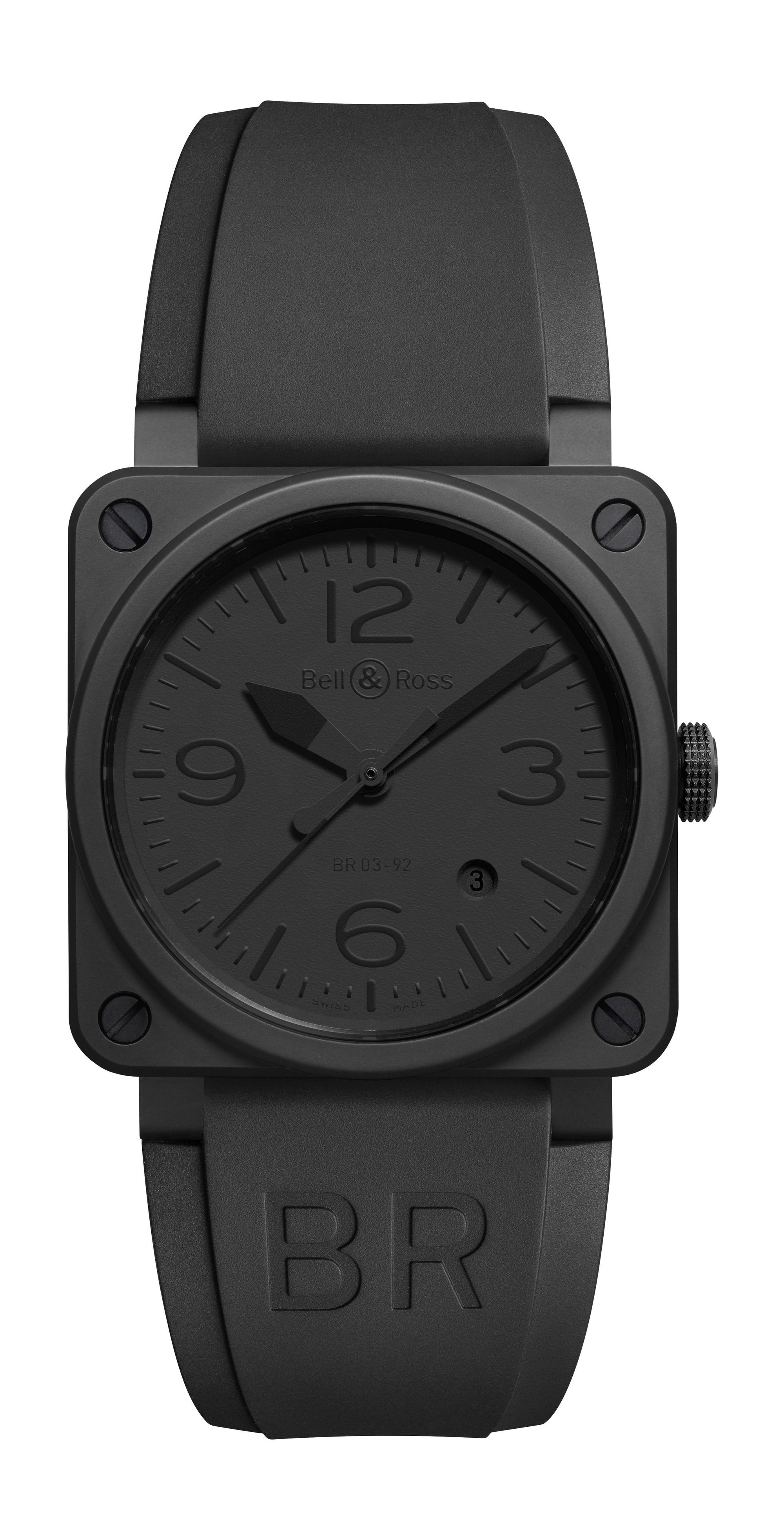 Bell & Ross BR 03-92 Phantom luxury timepiece - detailed view