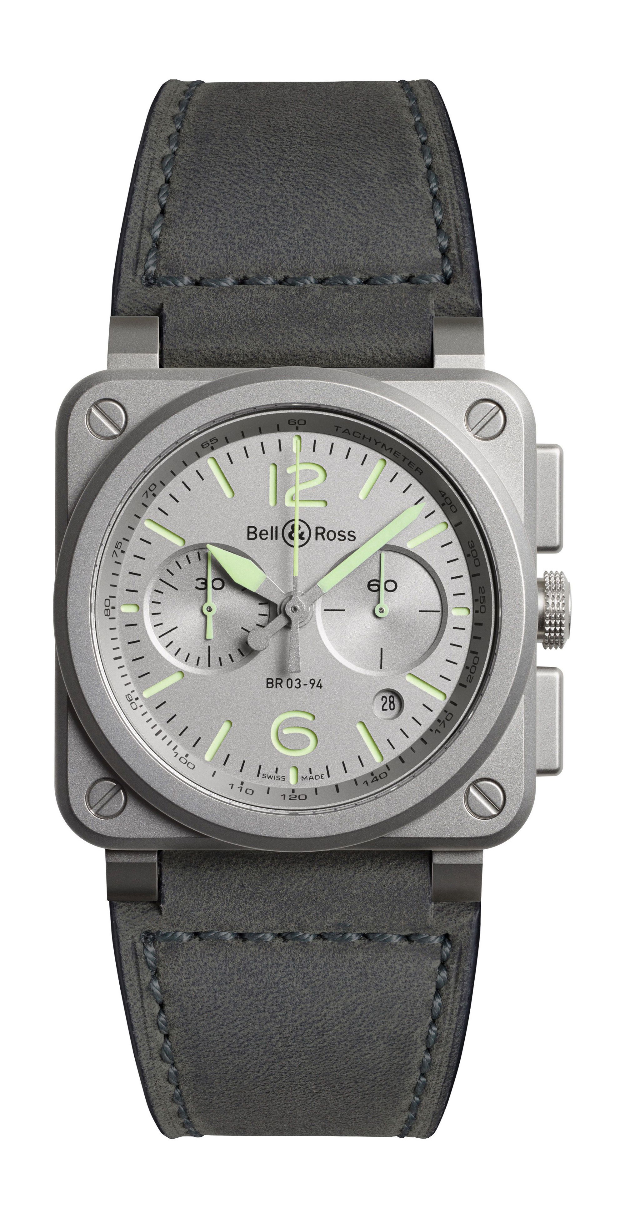 Bell & Ross BR 03-94 HOROLUM luxury timepiece - detailed view