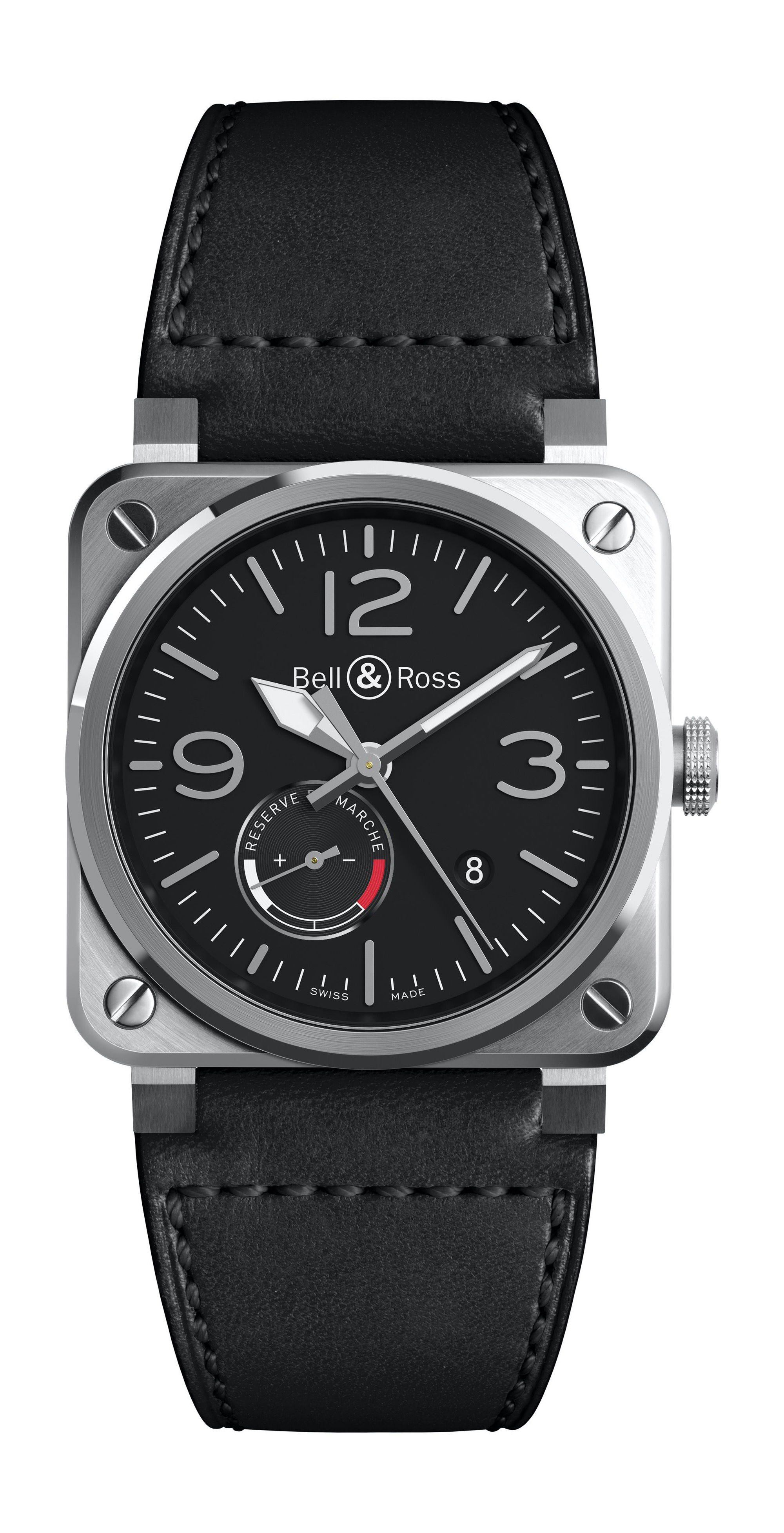 Bell & Ross BR 03-97 RESERVE DE MARCHE luxury timepiece - detailed view