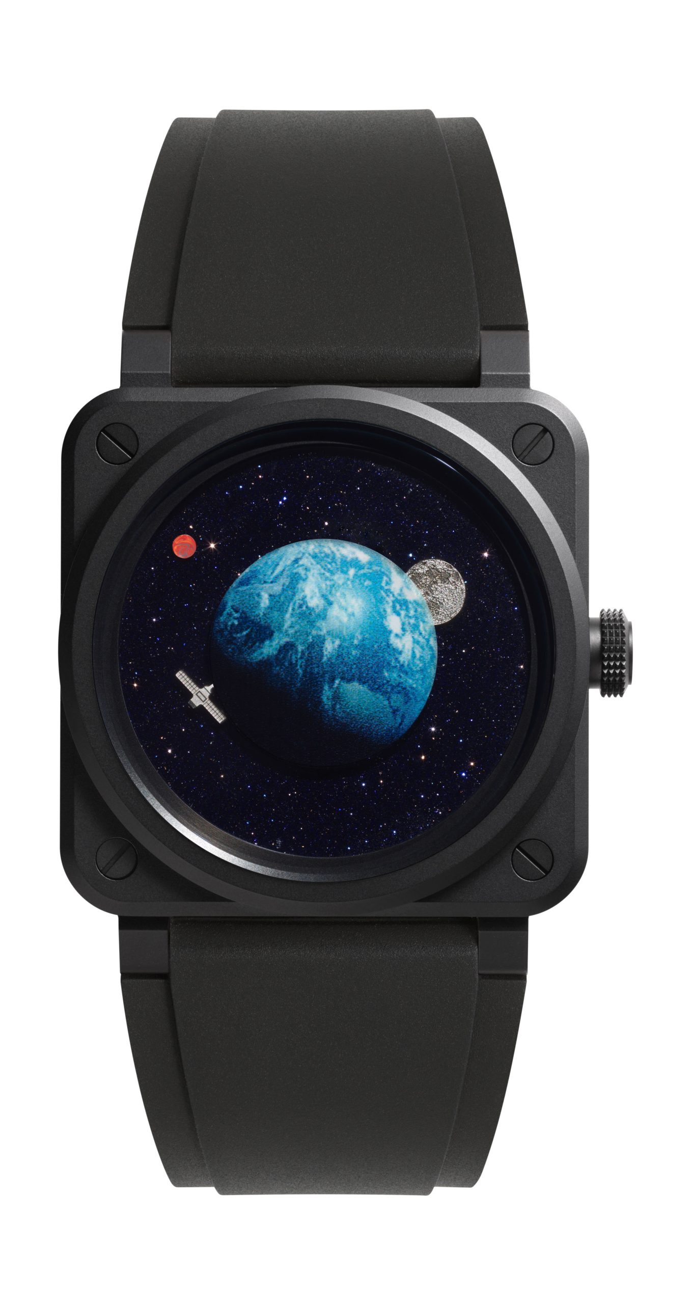 Bell & Ross BR-03 Astro luxury timepiece - detailed view