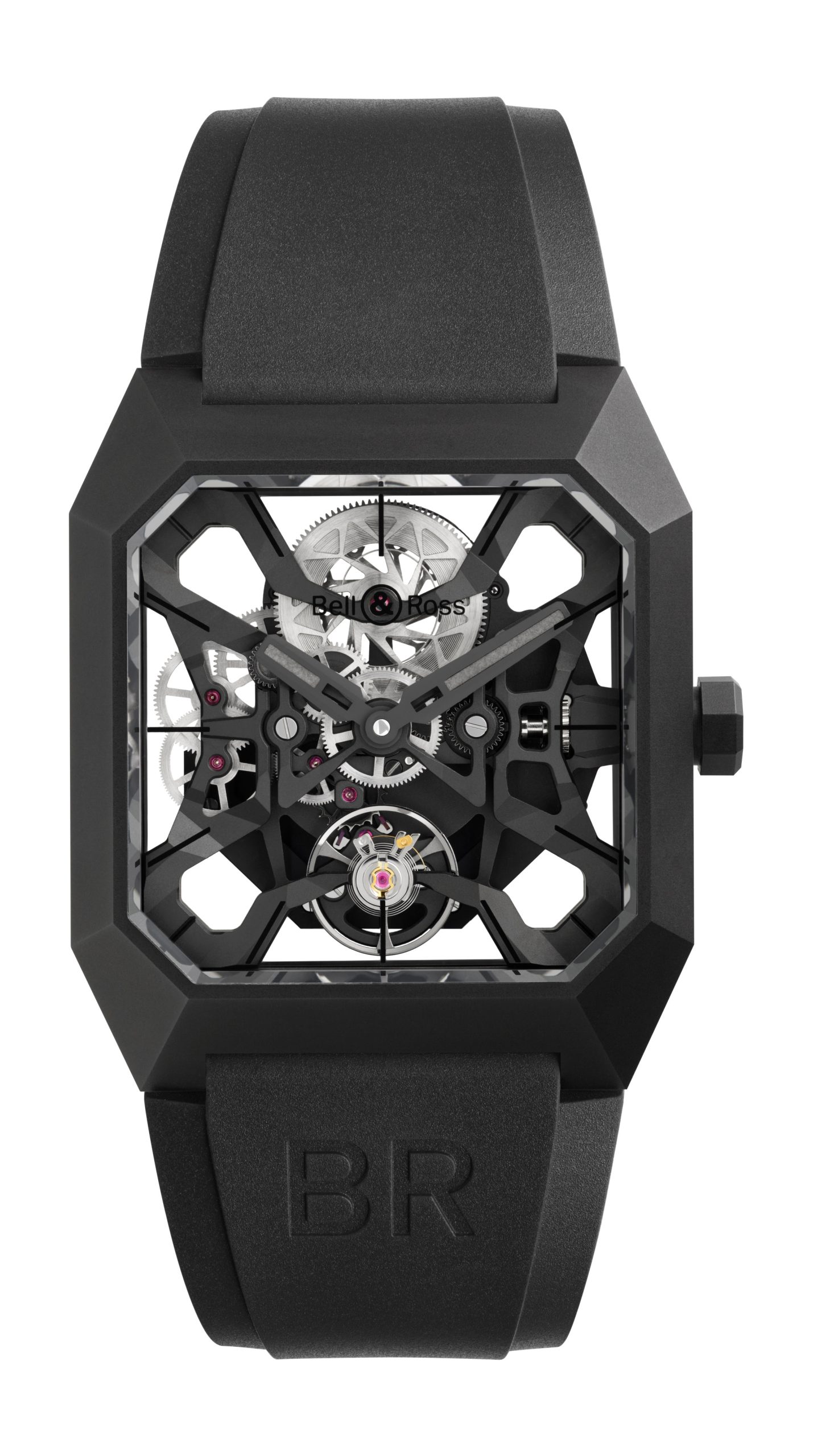 Bell & Ross BR 03 Cyber Ceramic luxury timepiece - detailed view