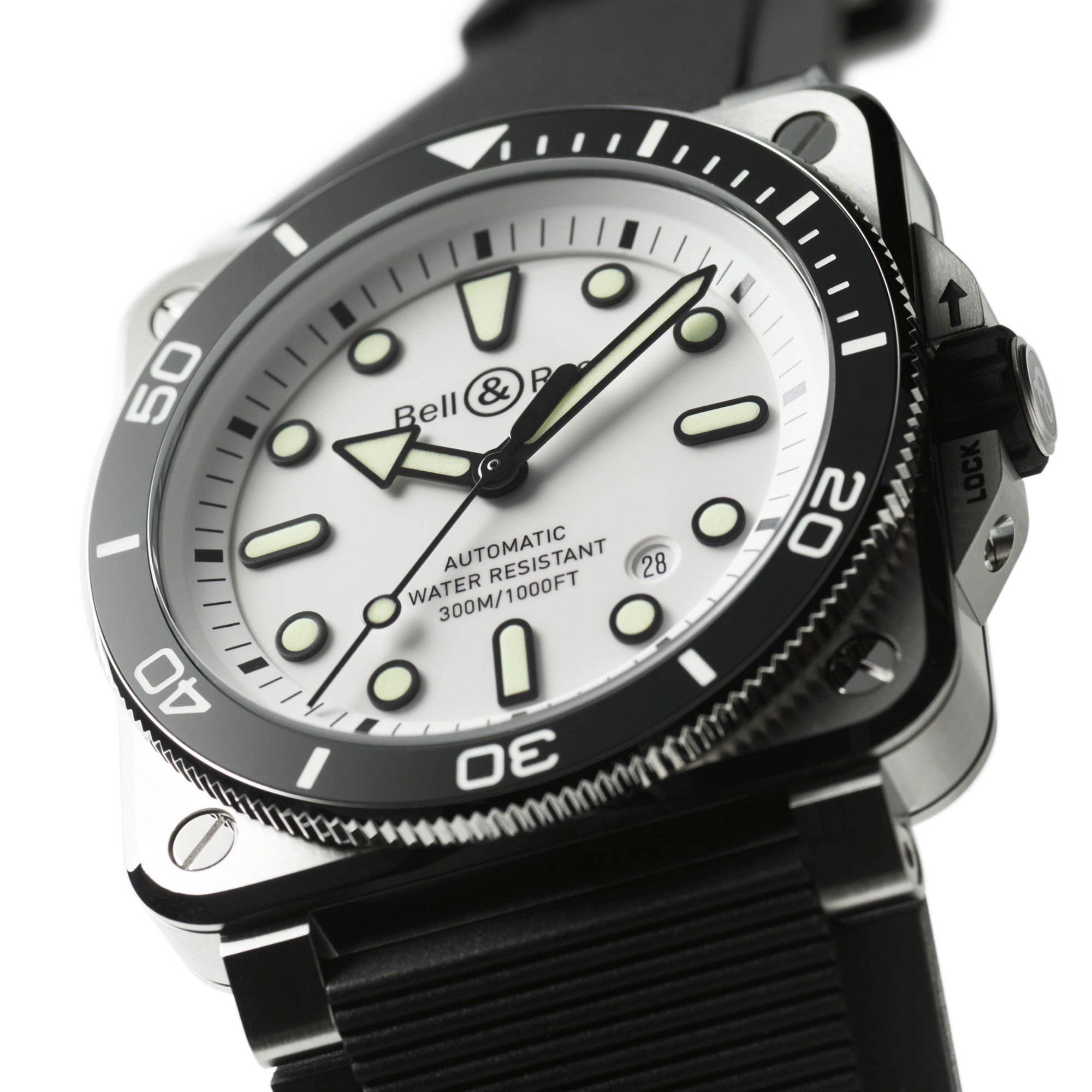Bell & Ross BR 03 Diver White Steel - View 3