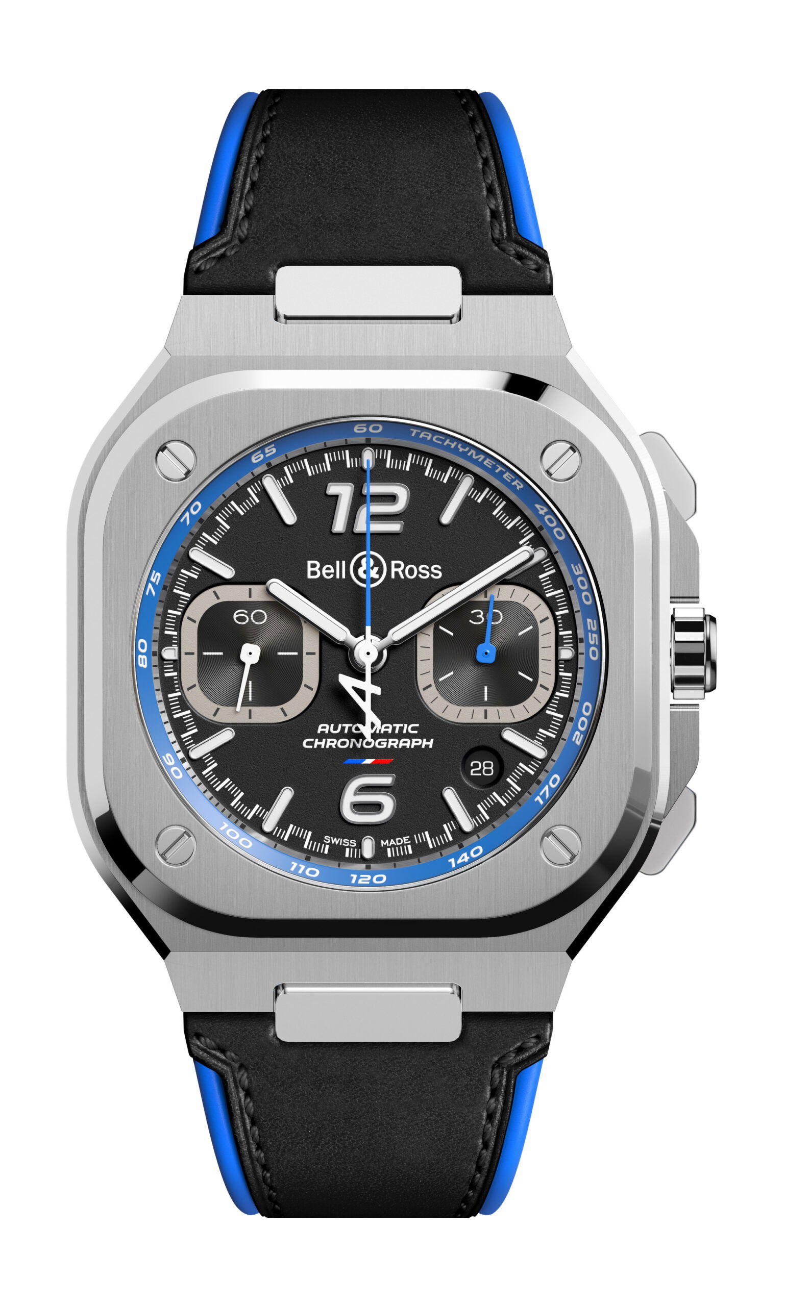 Bell & Ross BR 05 Chrono A523 luxury timepiece - detailed view