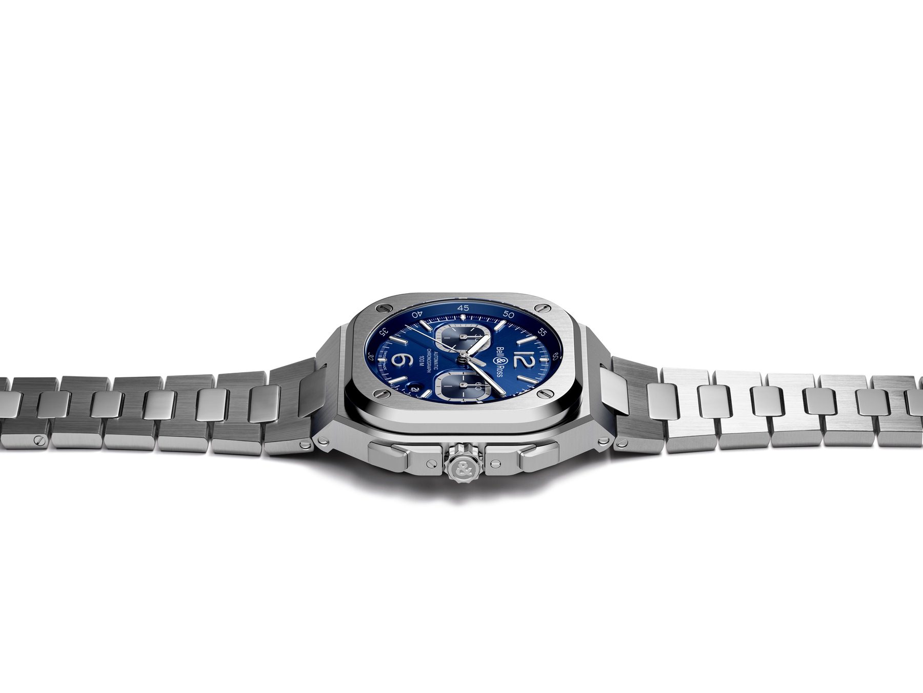Bell & Ross BR 05 Chrono Blue Steel - View 3