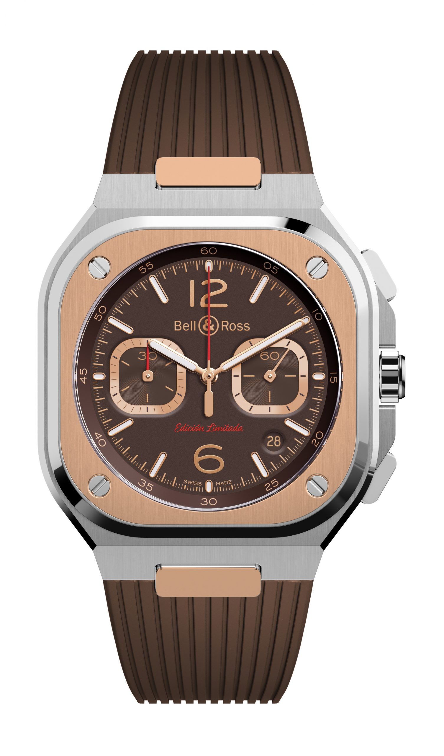 Bell & Ross BR 05 Chrono Edición Limitada luxury timepiece - detailed view