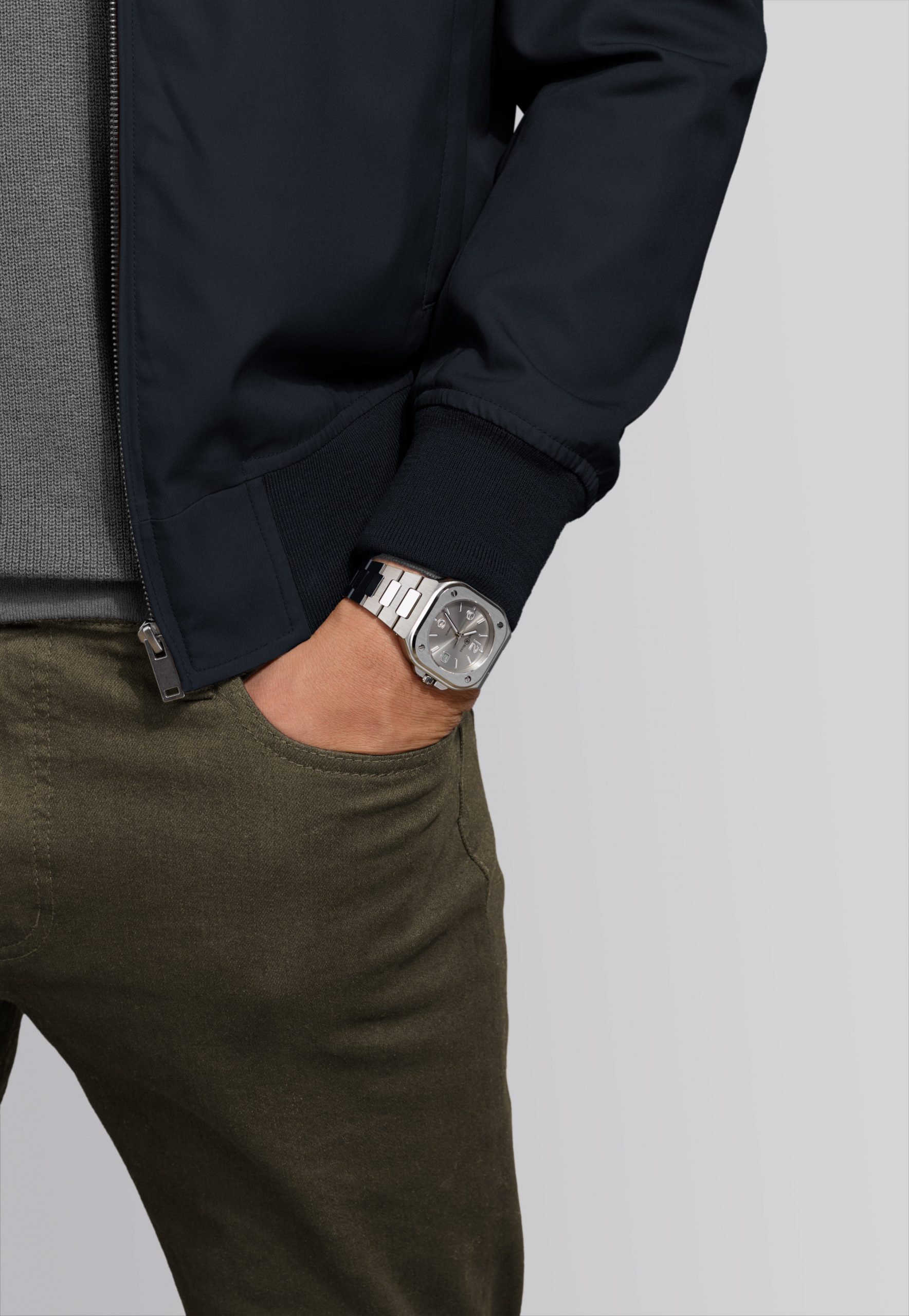 Bell & Ross BR 05 Grey Steel - View 3