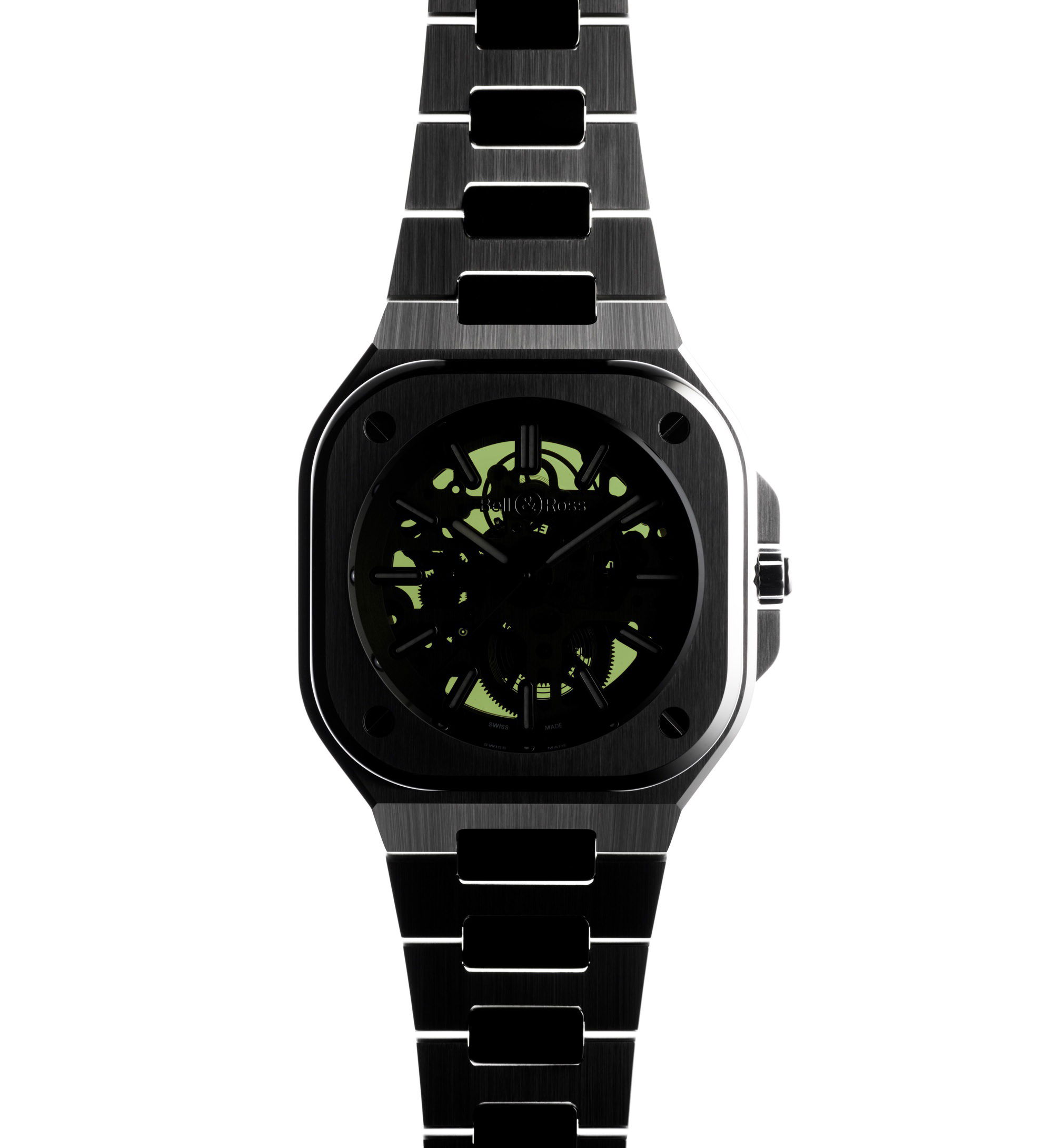 Bell & Ross BR 05 Skeleton Green - View 3