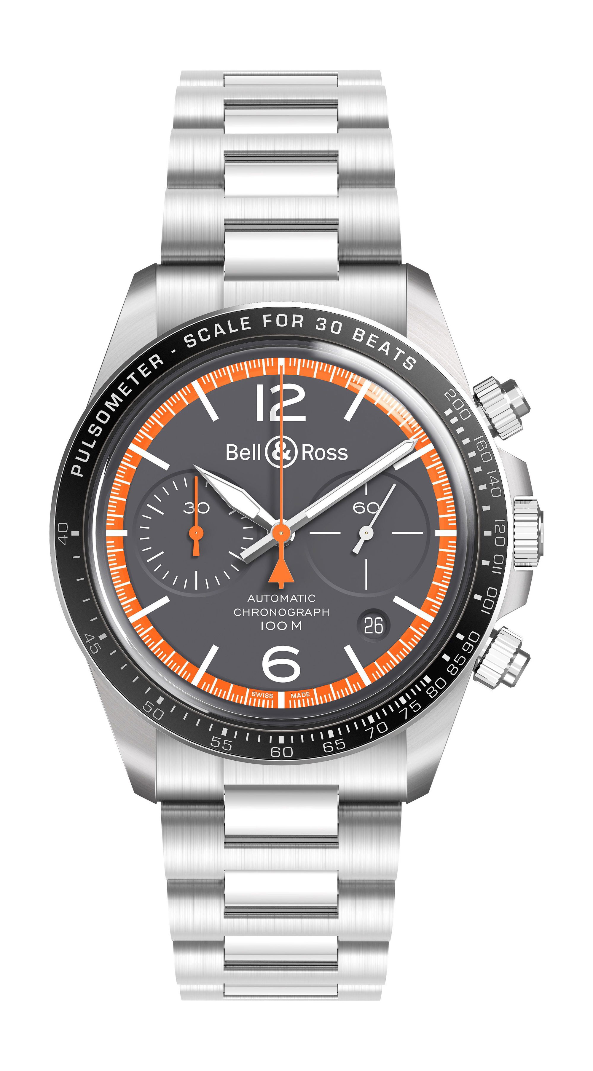 Bell & Ross BR V2-94 Garde-Côtes luxury timepiece - detailed view