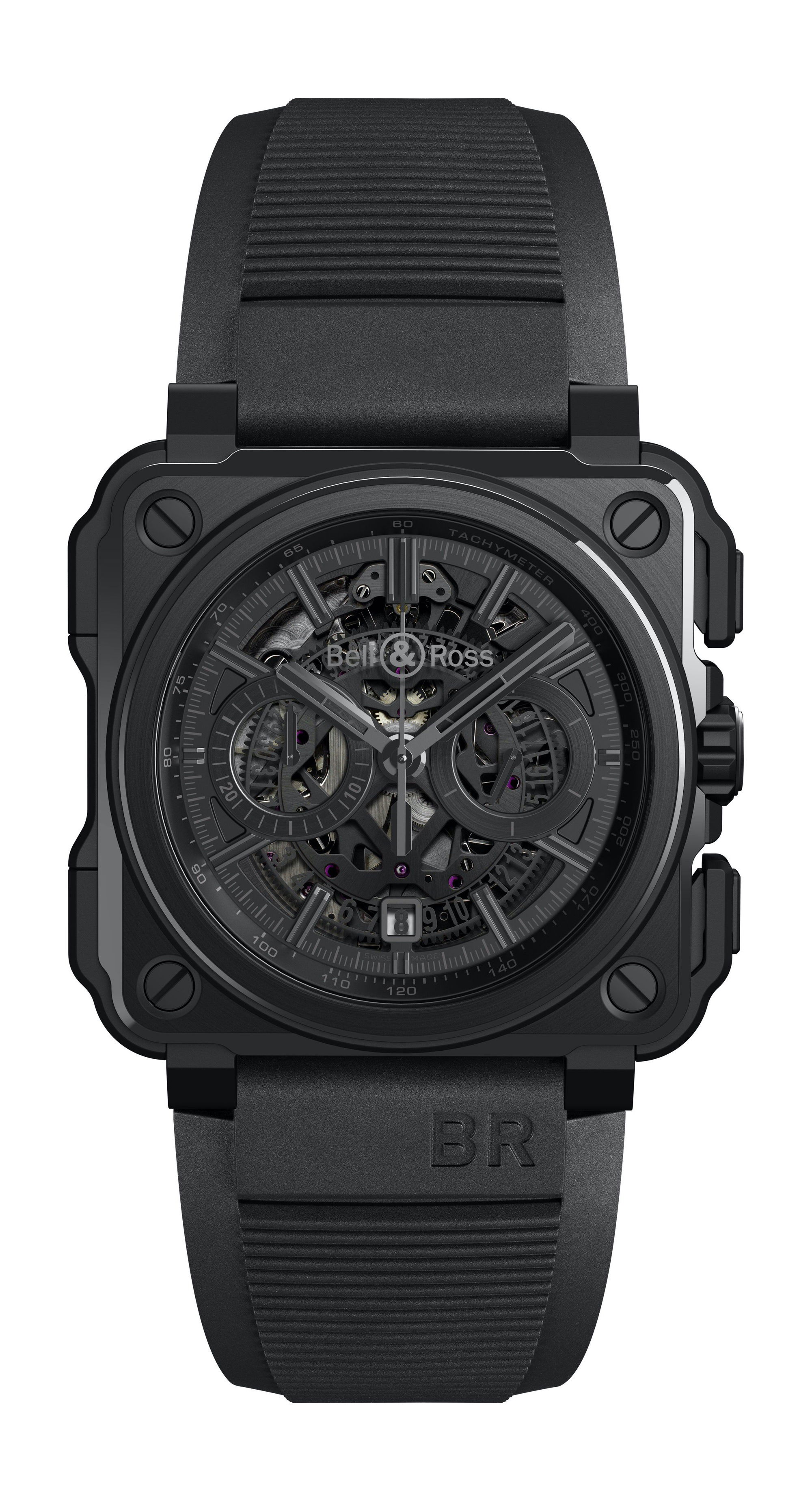 Bell & Ross BR-X1 PHANTOM luxury timepiece - detailed view
