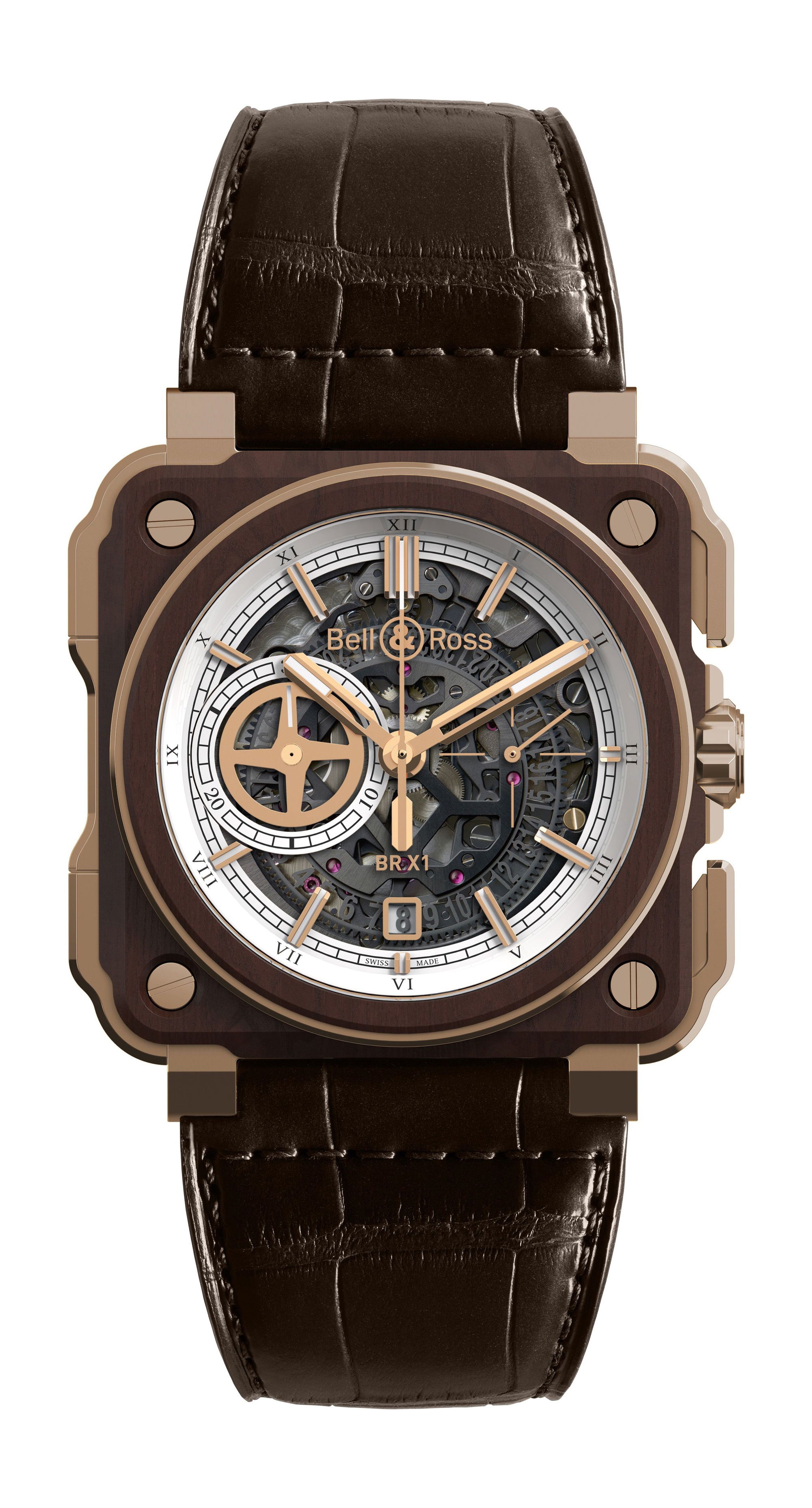 Bell & Ross BR-X1 TOURBILLON INSTRUMENT DE MARINE luxury timepiece - detailed view