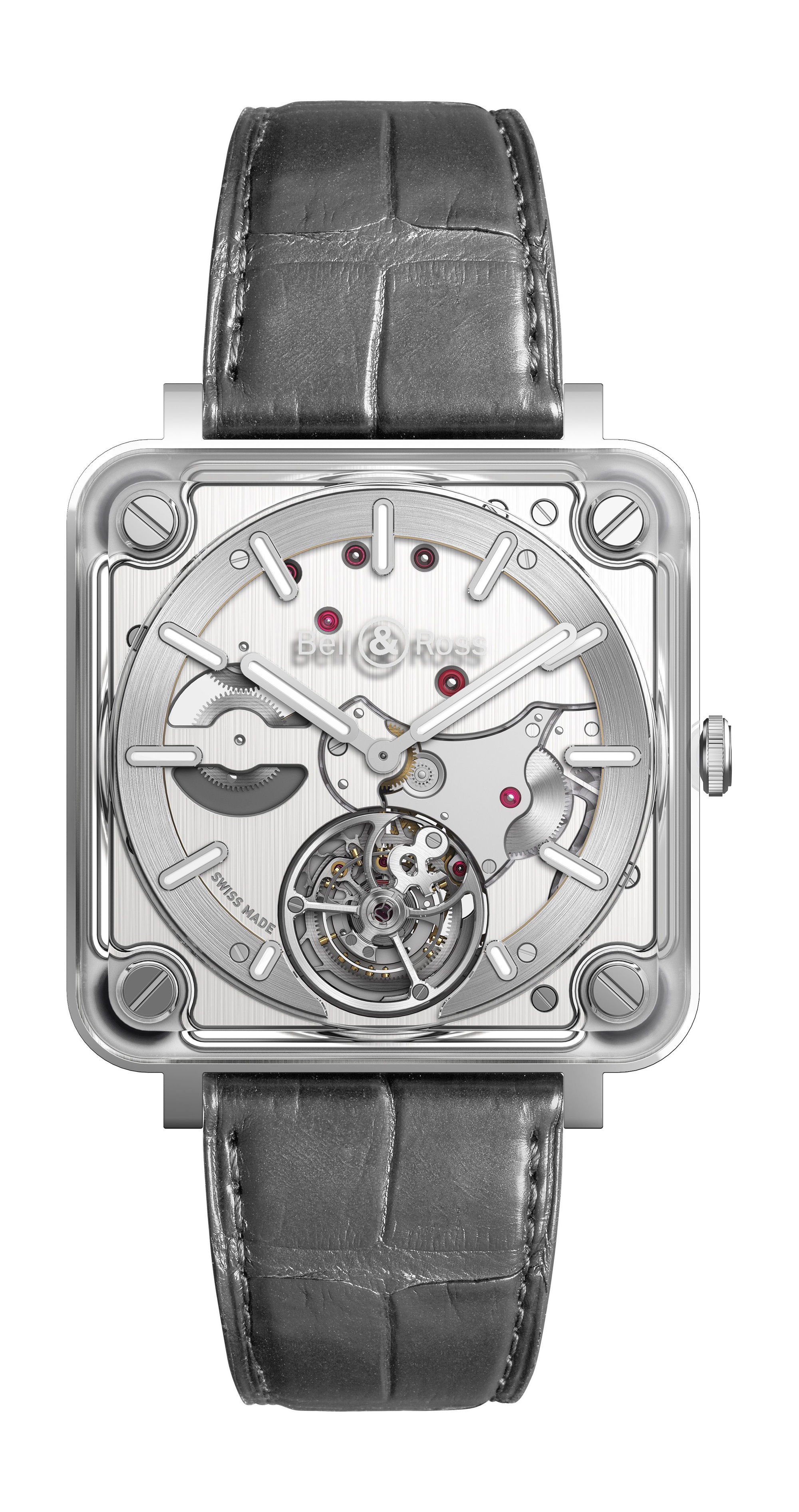 Bell & Ross BR-X2 Tourbillon Micro Rotor luxury timepiece - detailed view