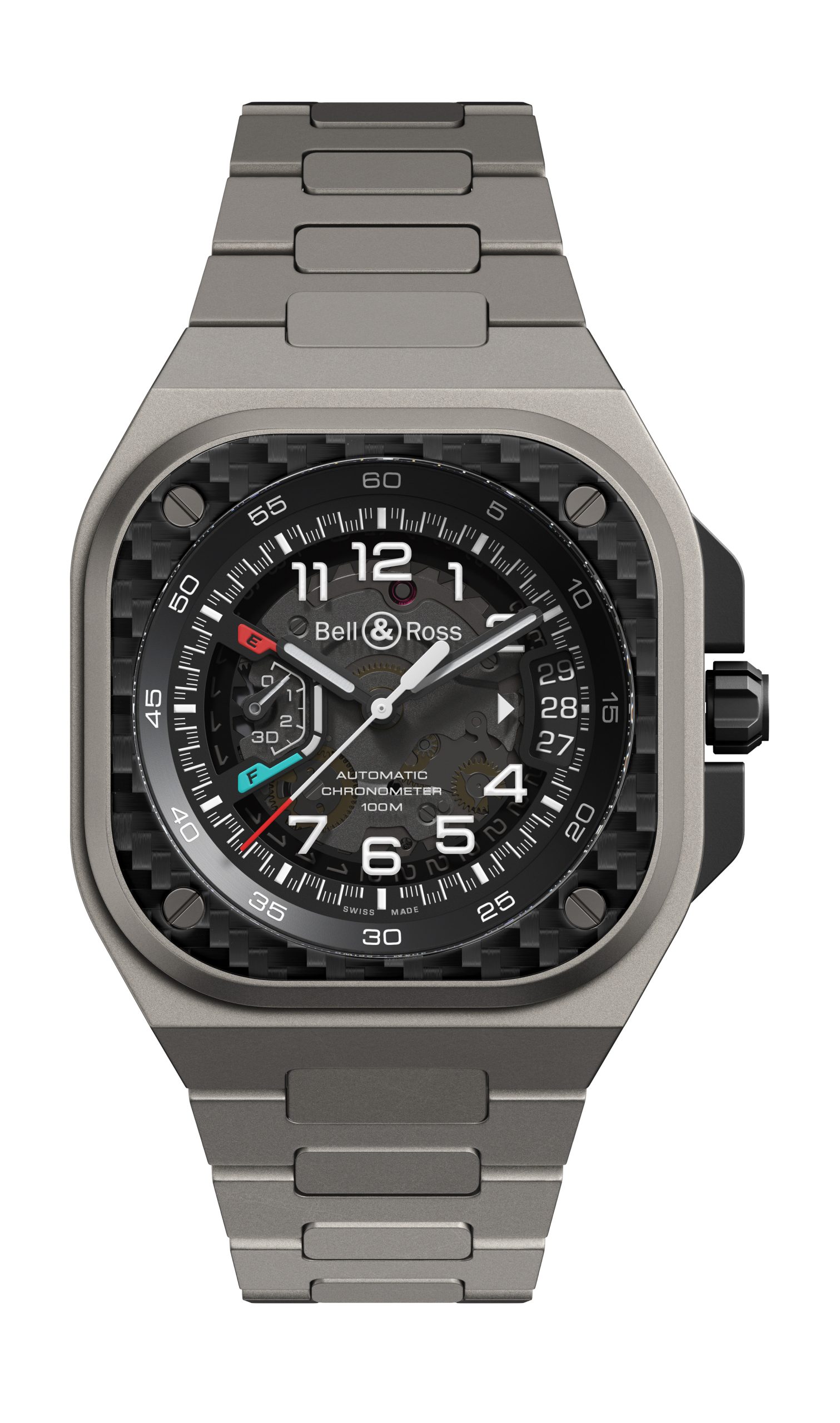 Bell & Ross BR-X5 Racing luxury timepiece - detailed view
