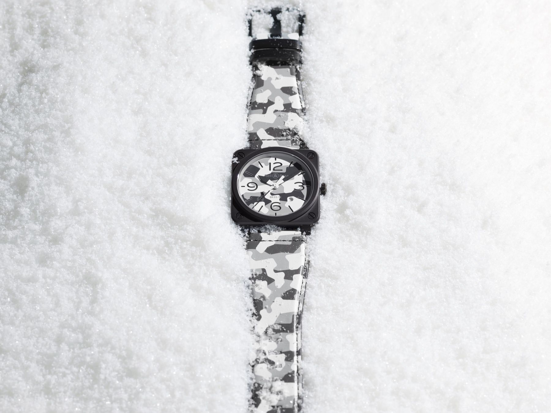 Bell & Ross BR 03-92 White Camo - View 2