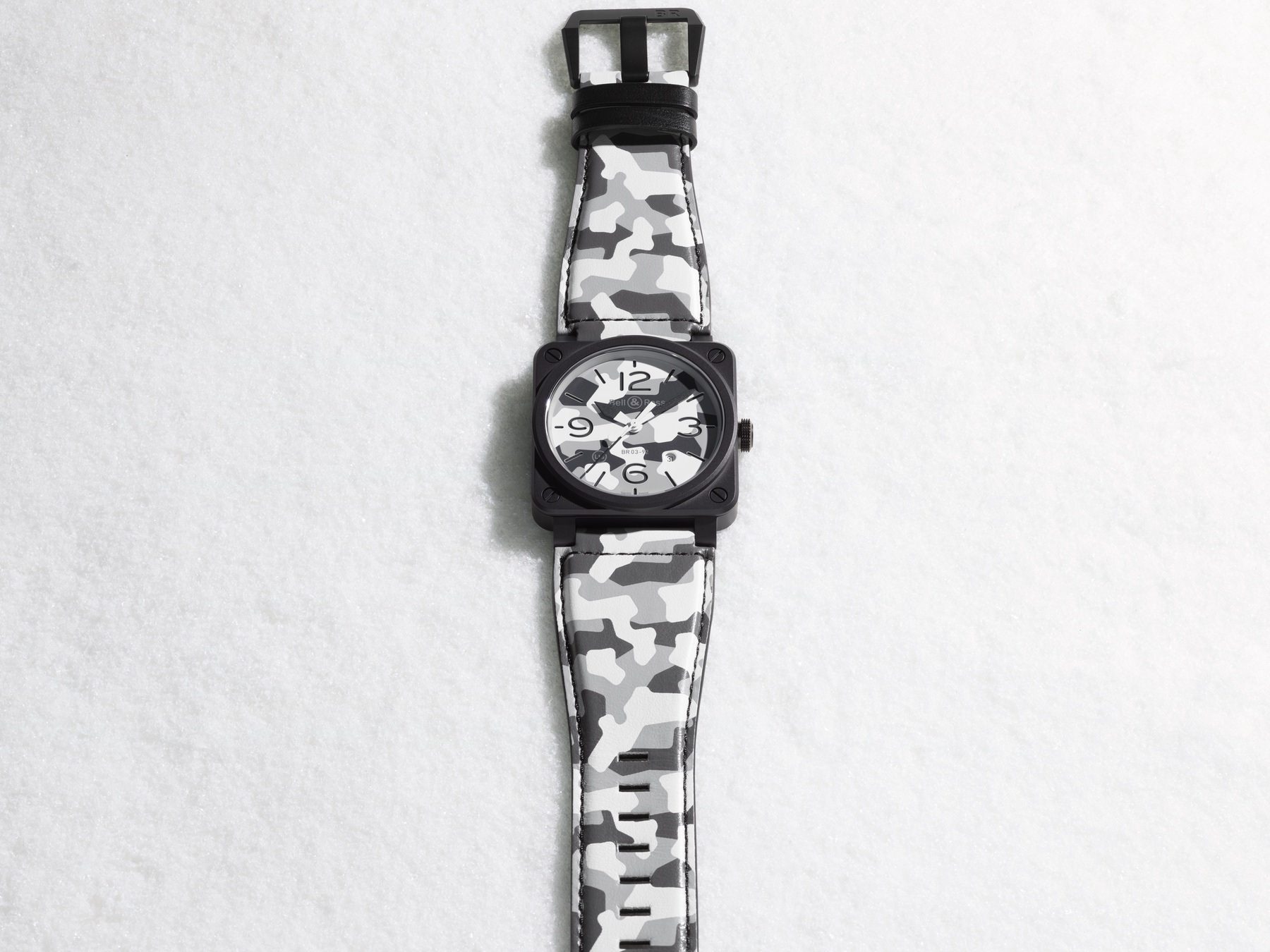 Bell & Ross BR 03-92 White Camo - View 3