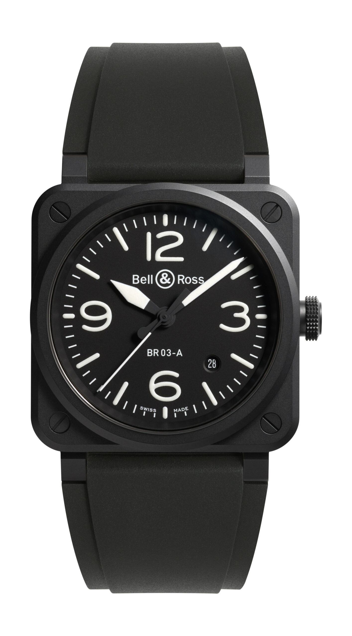 Bell and Ross BR 03 Black Matte watch