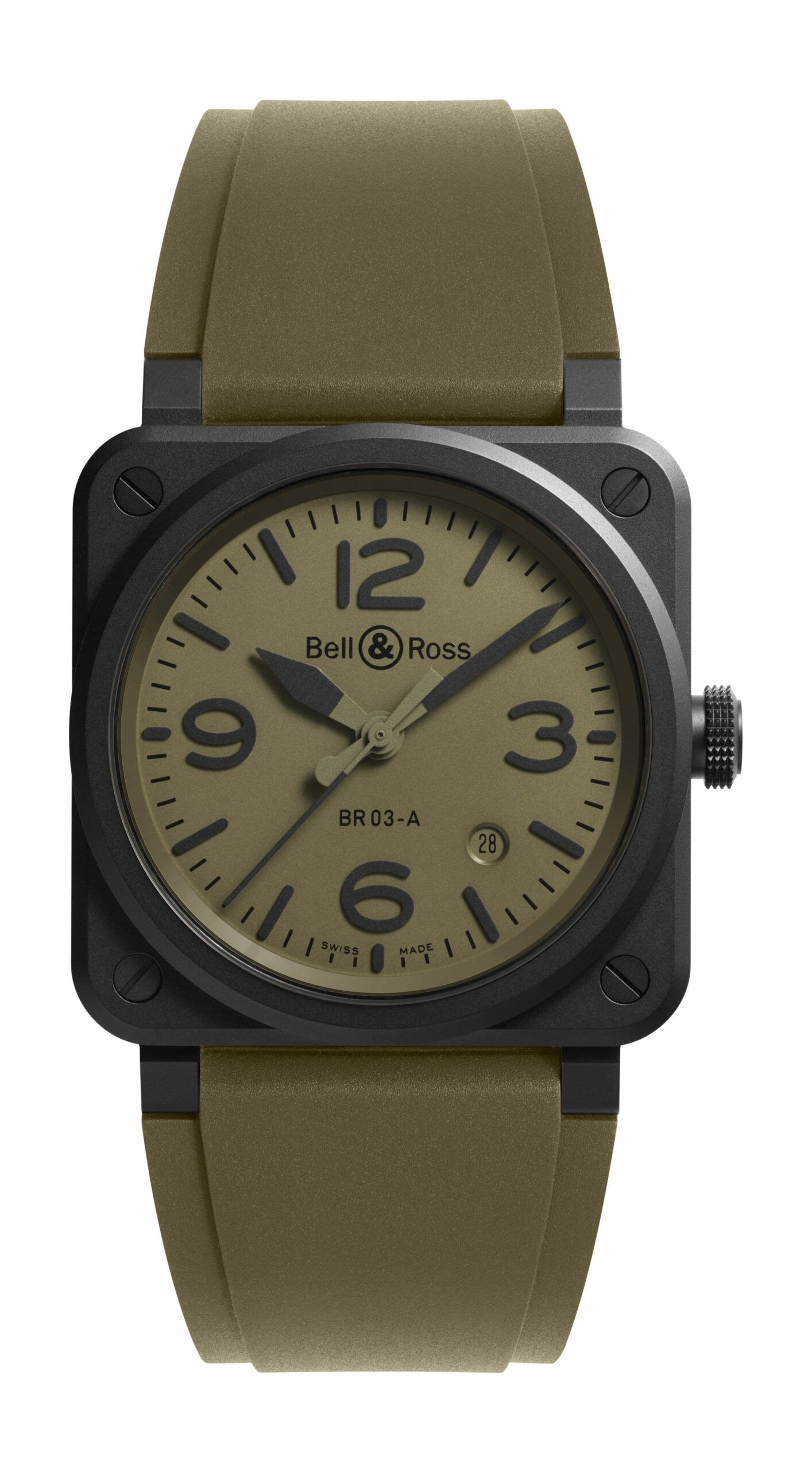 Bell and Ross BR 03 Military Ceramic watch