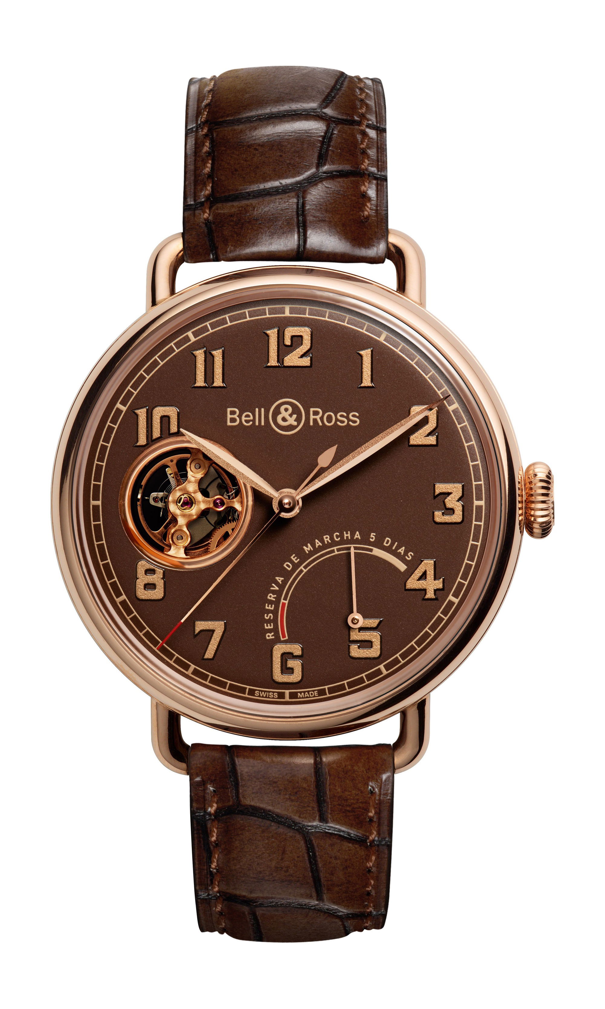 Bell & Ross WW1 EDICIÓN LIMITADA luxury timepiece - detailed view