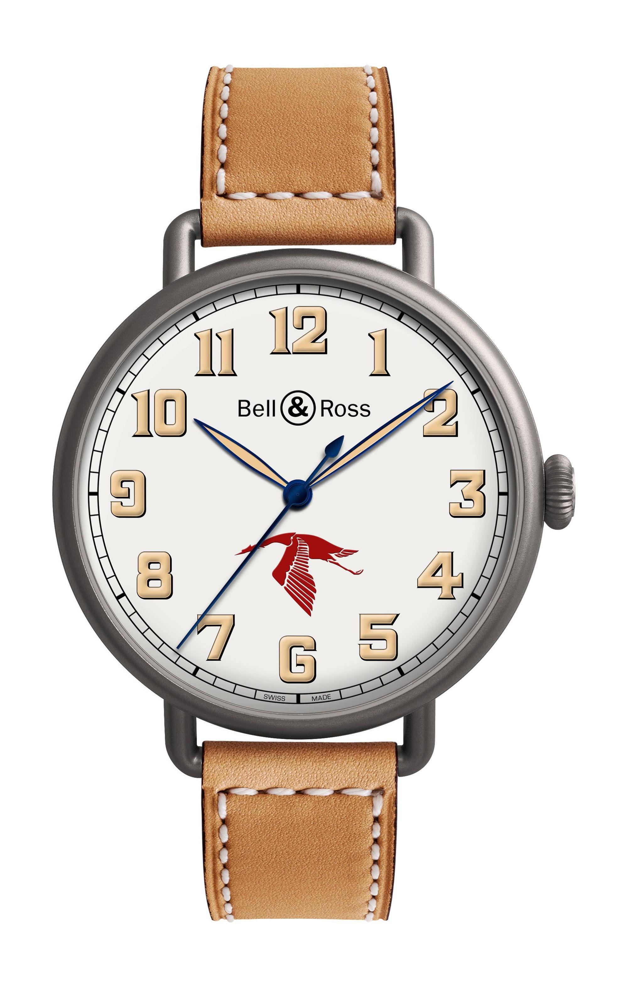 Bell & Ross WW1 GUYNEMER luxury timepiece - detailed view
