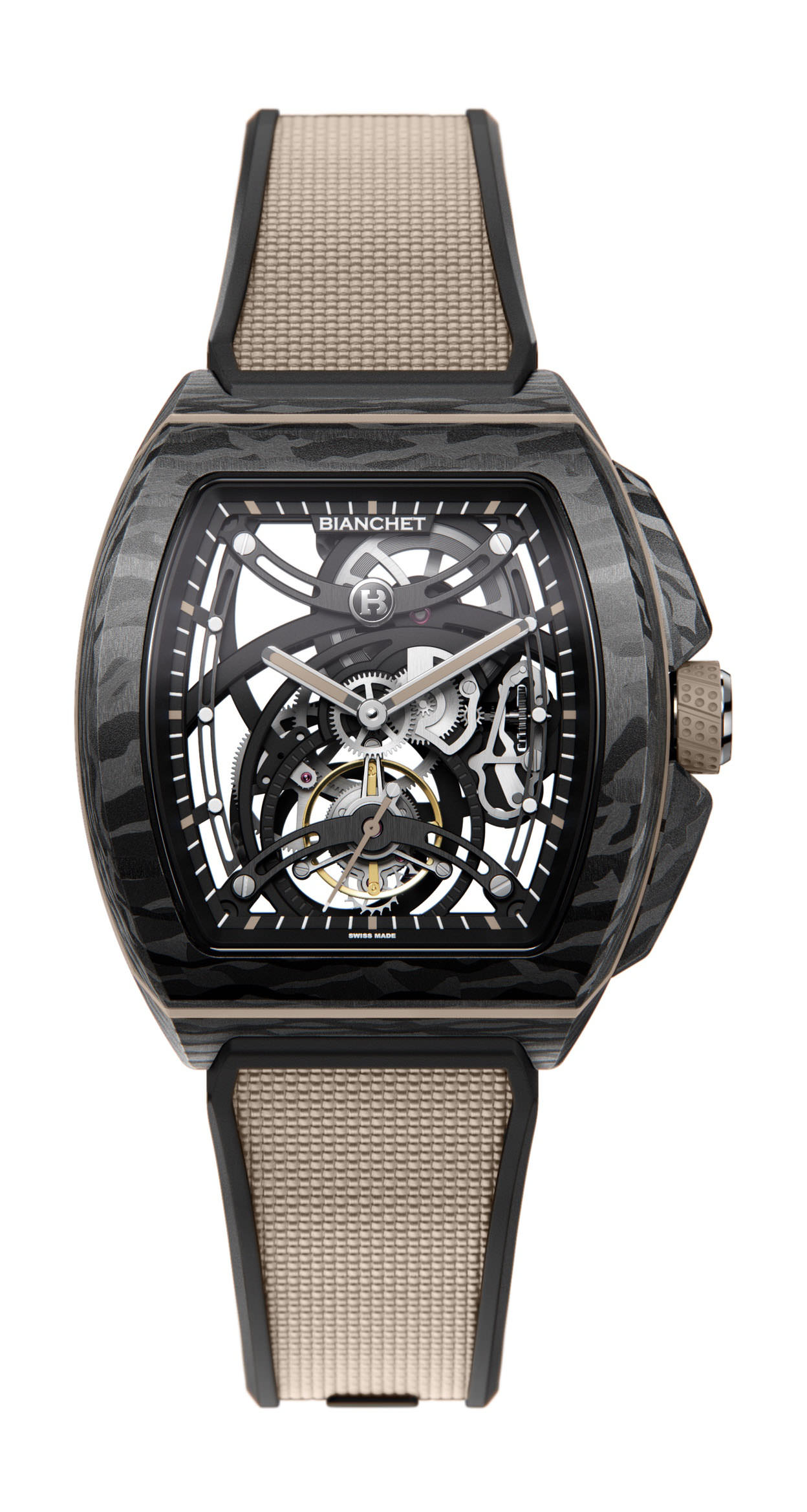 Bianchet Carbon Earth Tourbillon B1.618 Openwork watch