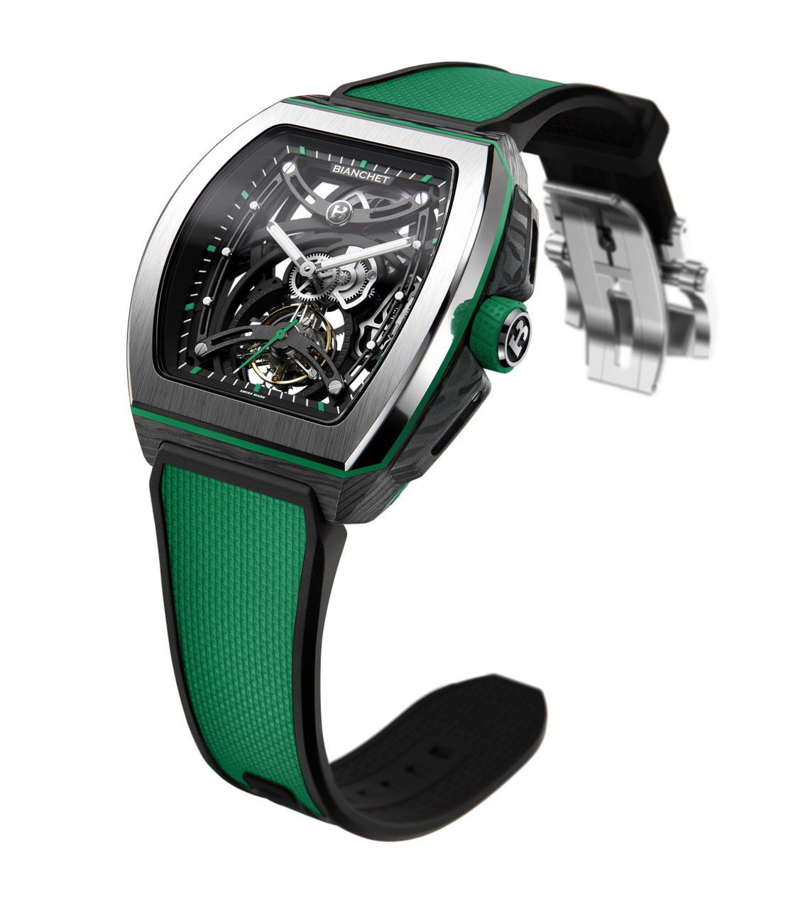 Bianchet Tourbillon B1.618 Openwork Titanium Carbon - View 3