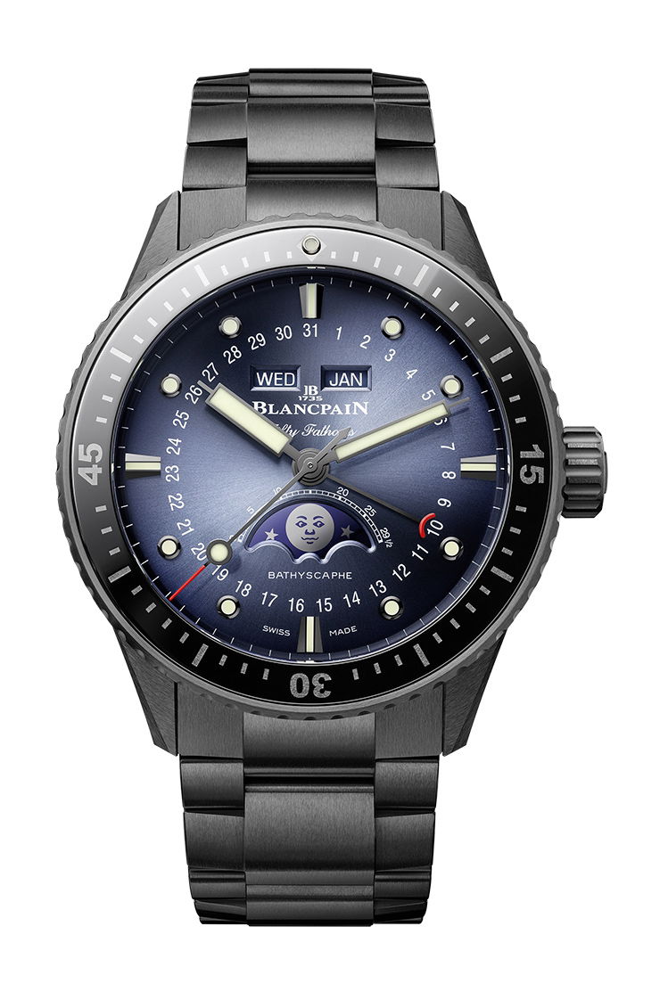Blancpain Fifty Fathoms Bathyscape Quantième Complet Phases de Lune watch