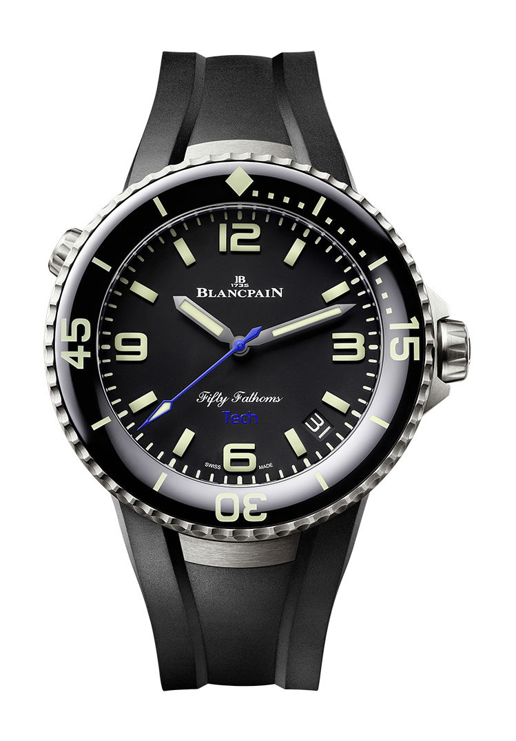 Blancpain Fifty Fathoms Tech – Ocean Commitment IV luxury timepiece - detailed view