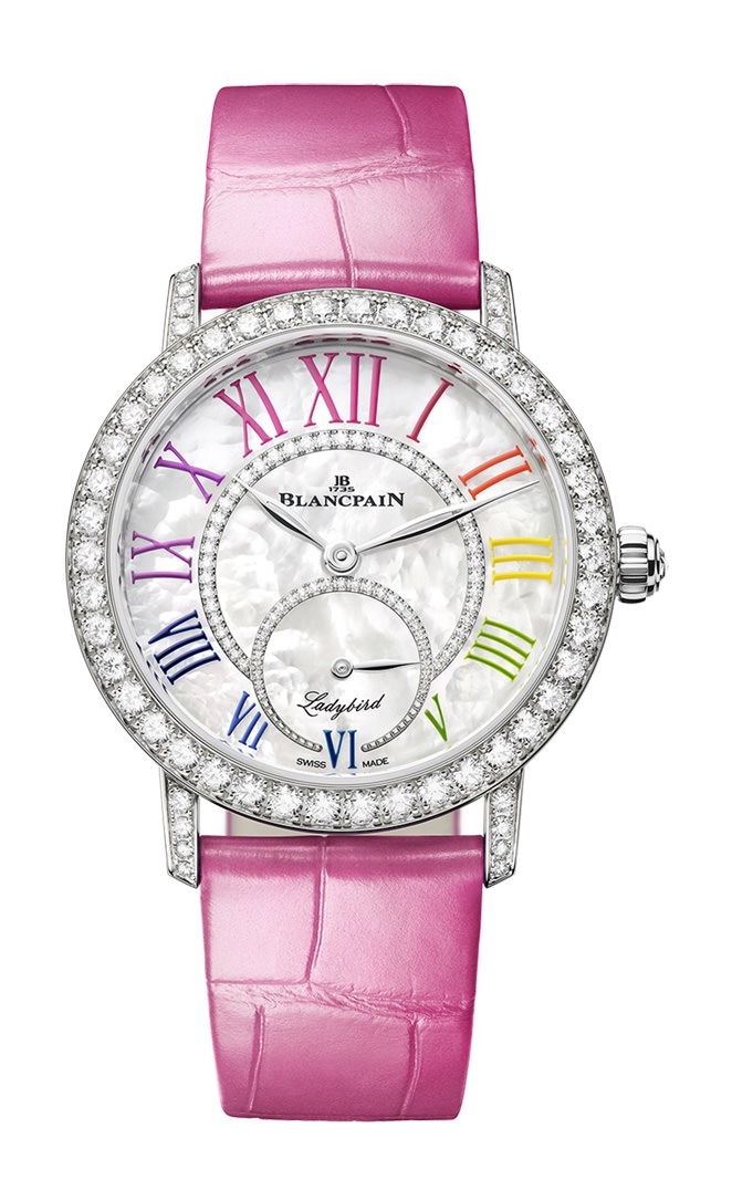 Blancpain Ladybird Colors luxury timepiece - detailed view