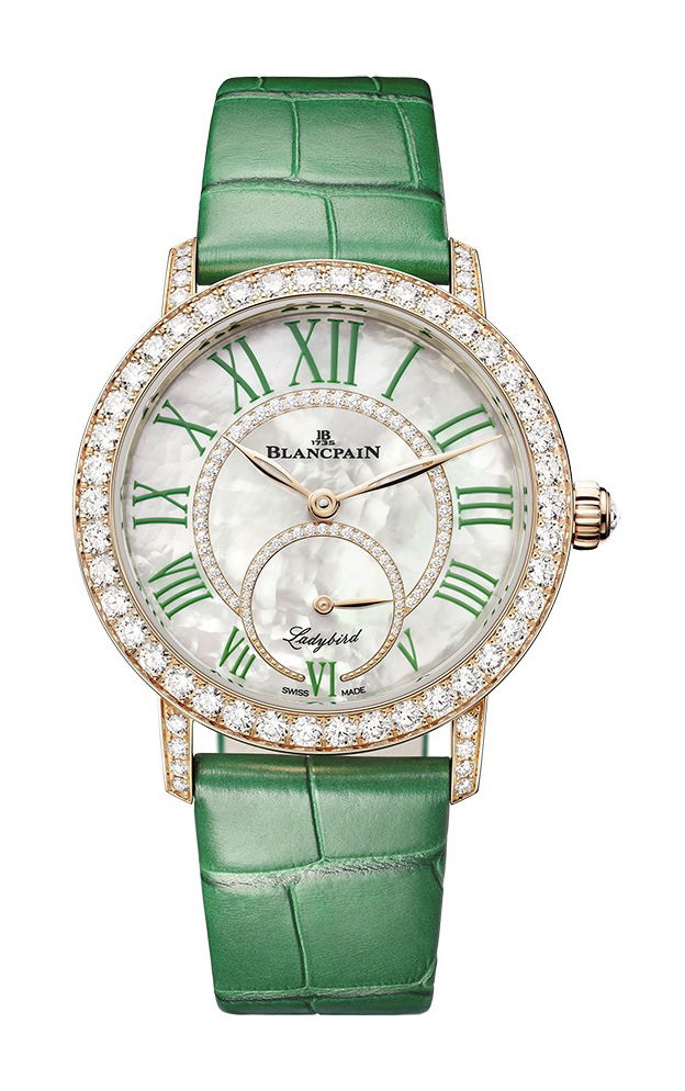 Blancpain Ladybird Colors luxury timepiece - detailed view