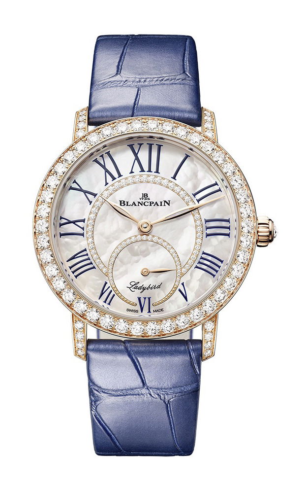 Blancpain Ladybird Colors luxury timepiece - detailed view