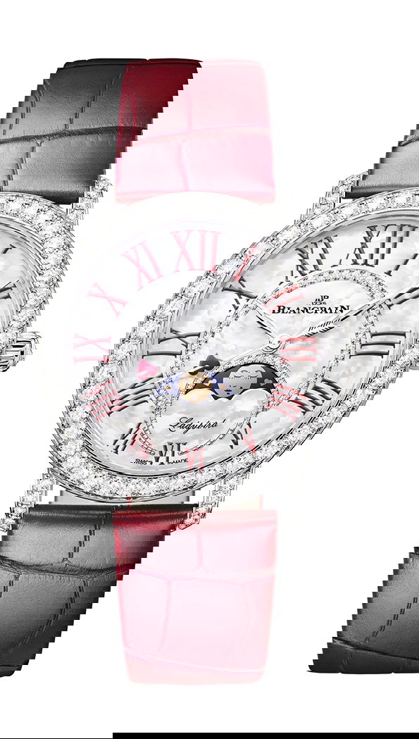 Blancpain Ladybird Valentine’s Day 2025 luxury timepiece - detailed view