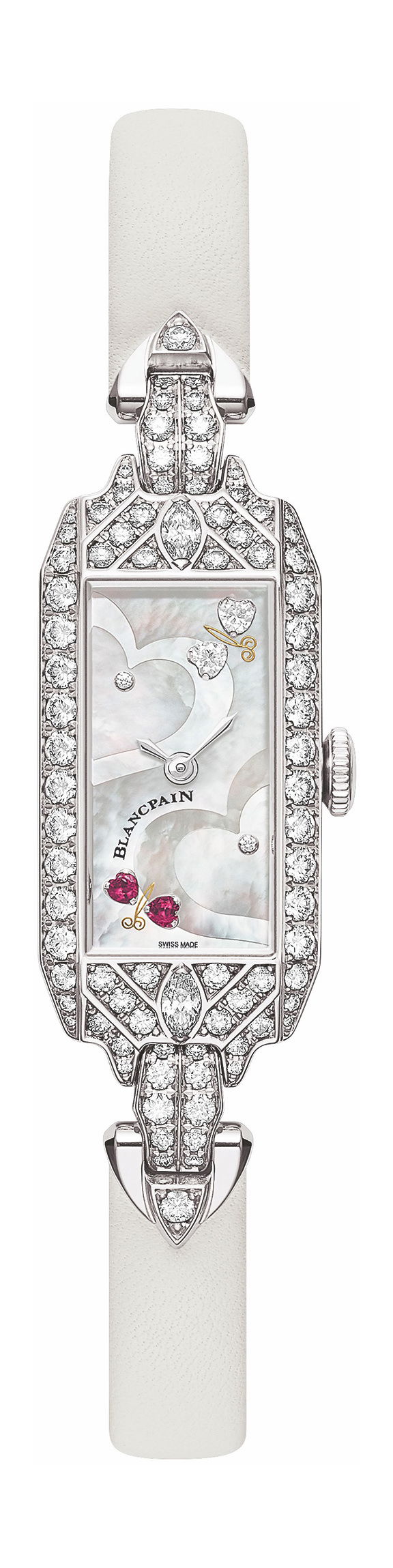 Blancpain Saint-Valentin 2020 luxury timepiece - detailed view