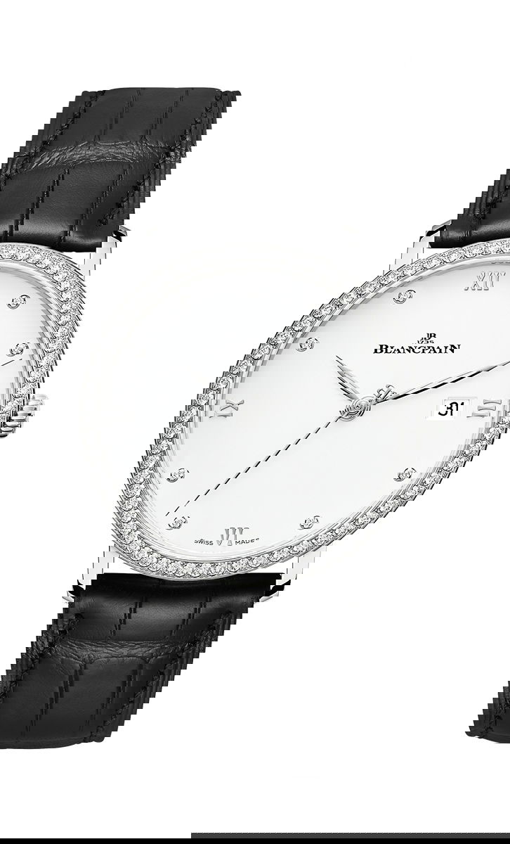 Blancpain Villeret Ultraplate luxury timepiece - detailed view