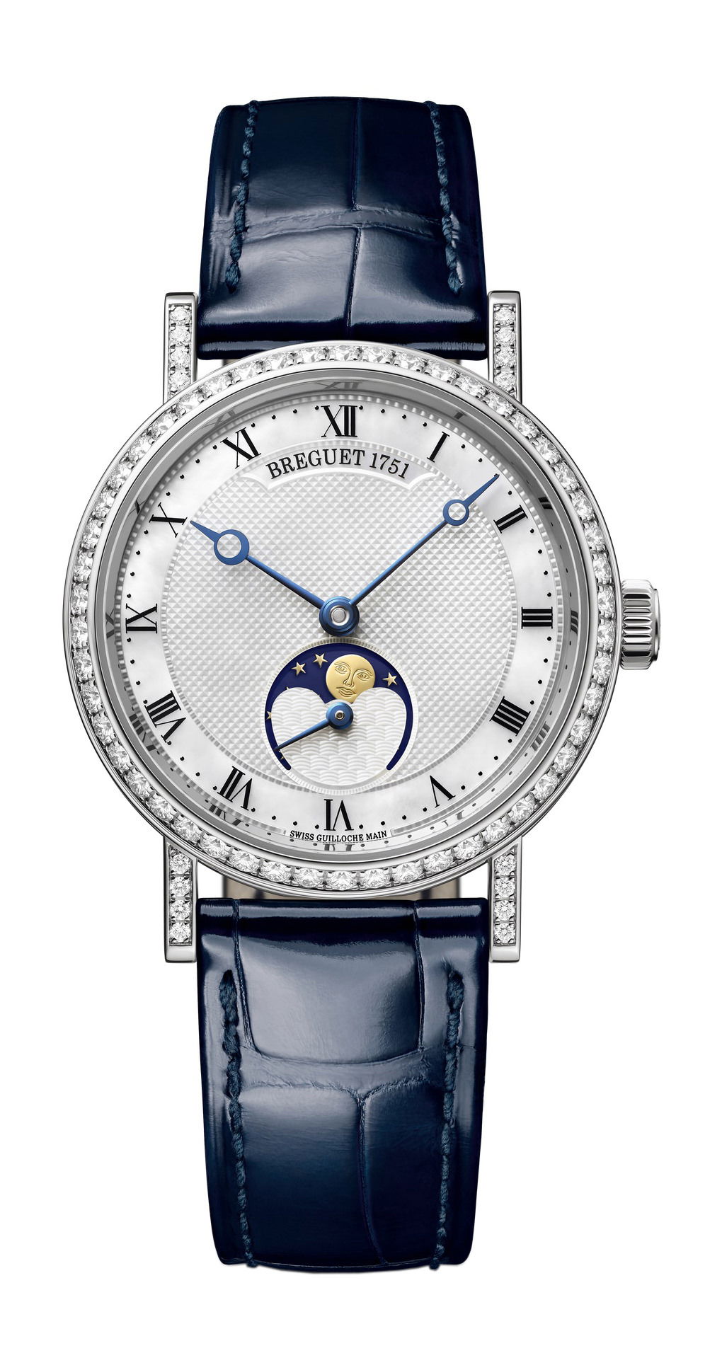 Breguet Classique Dame 9088 luxury timepiece - detailed view