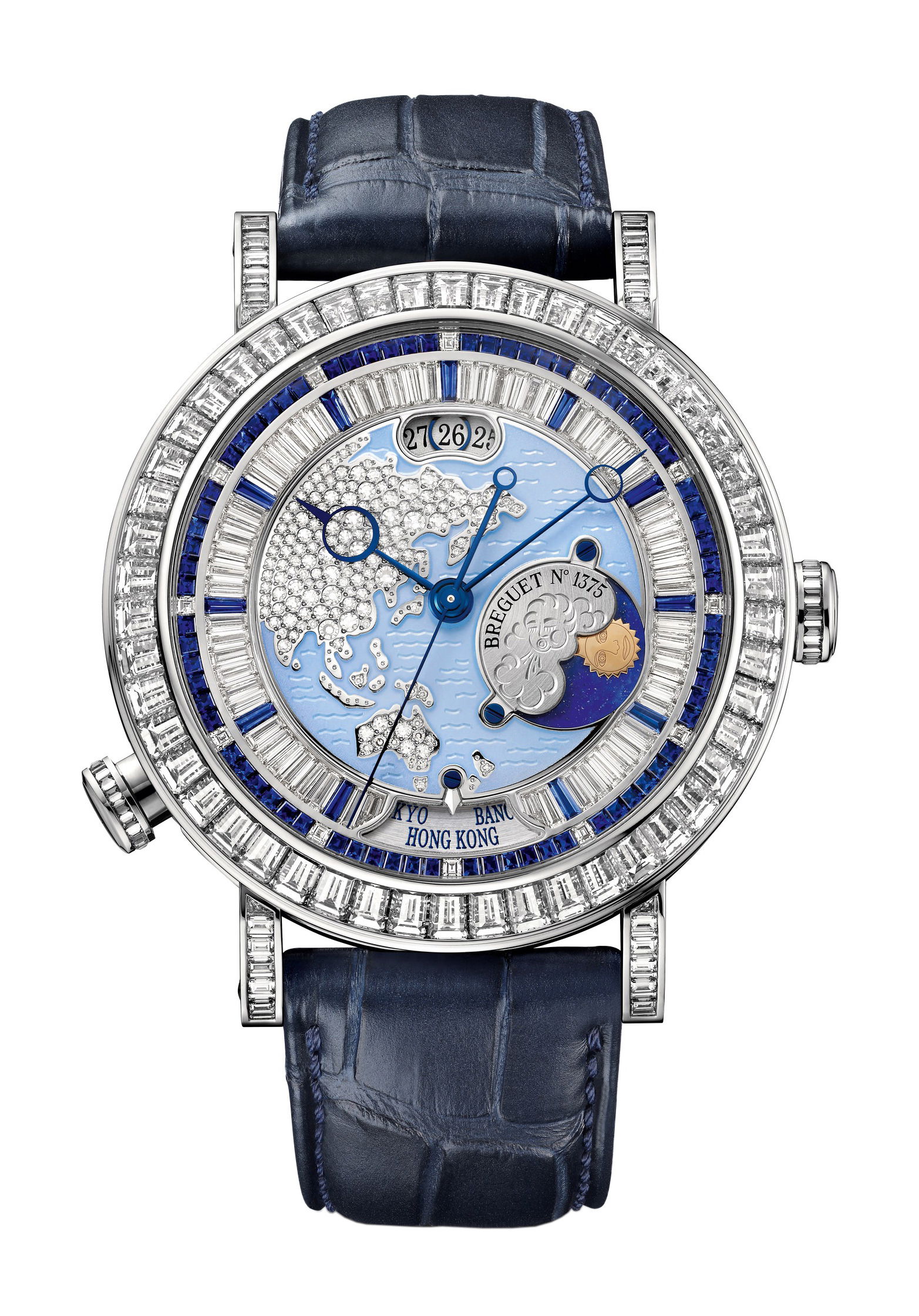 Breguet Classique Hora Mundi 5719 luxury timepiece - detailed view