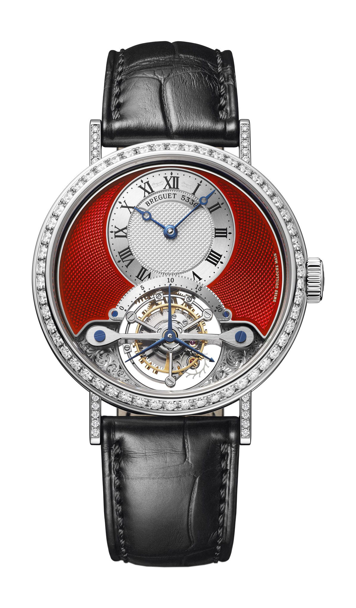 Breguet Classique Tourbillon 3358 luxury timepiece - detailed view