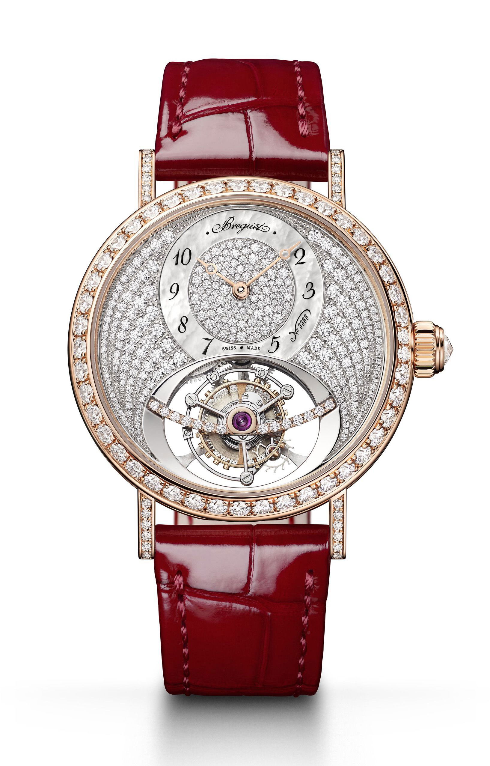 Breguet Classique Tourbillon 3358 Stunning Sight luxury timepiece - detailed view