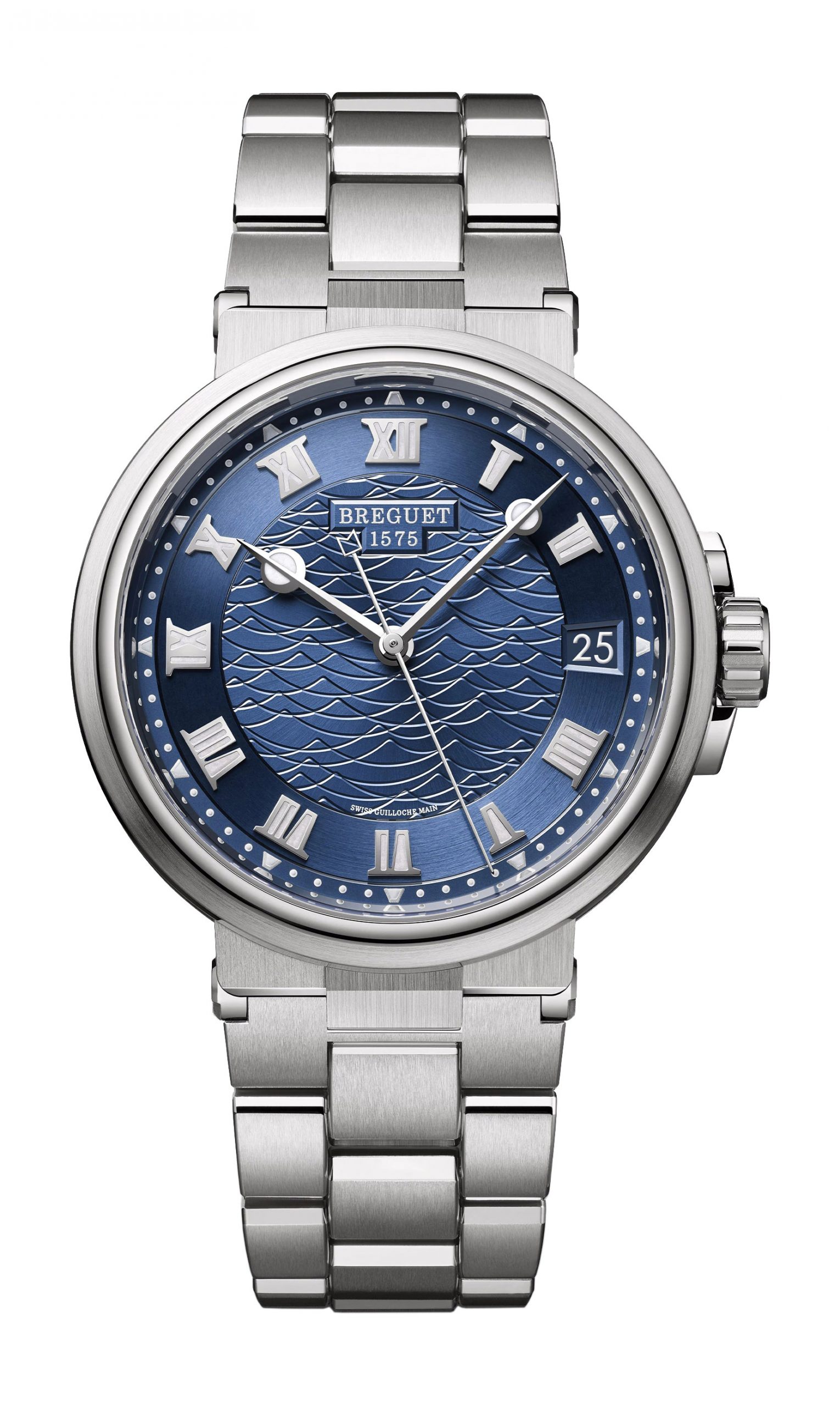 Breguet Marine 5517 luxury timepiece - detailed view