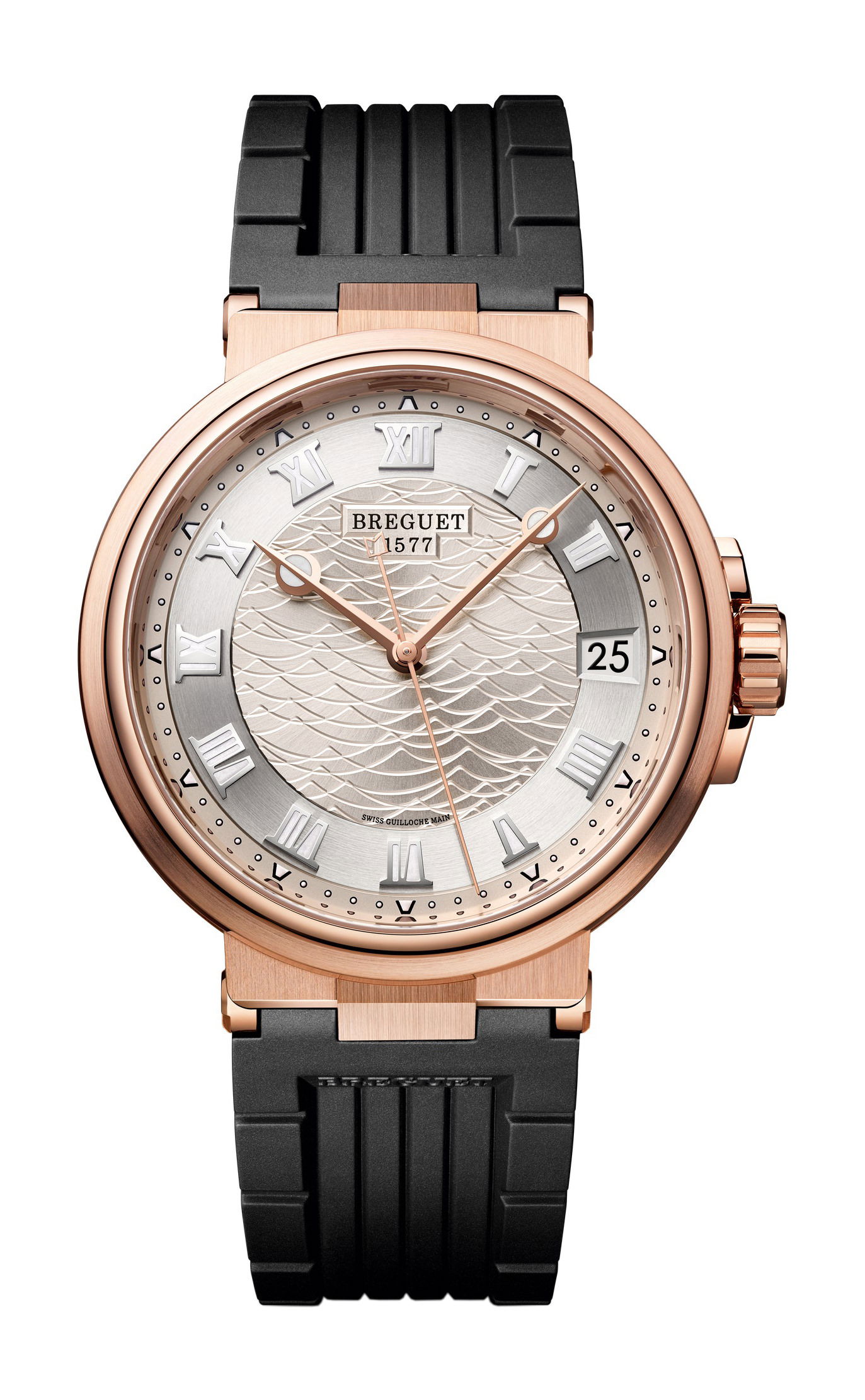 Breguet Marine 5517 luxury timepiece - detailed view