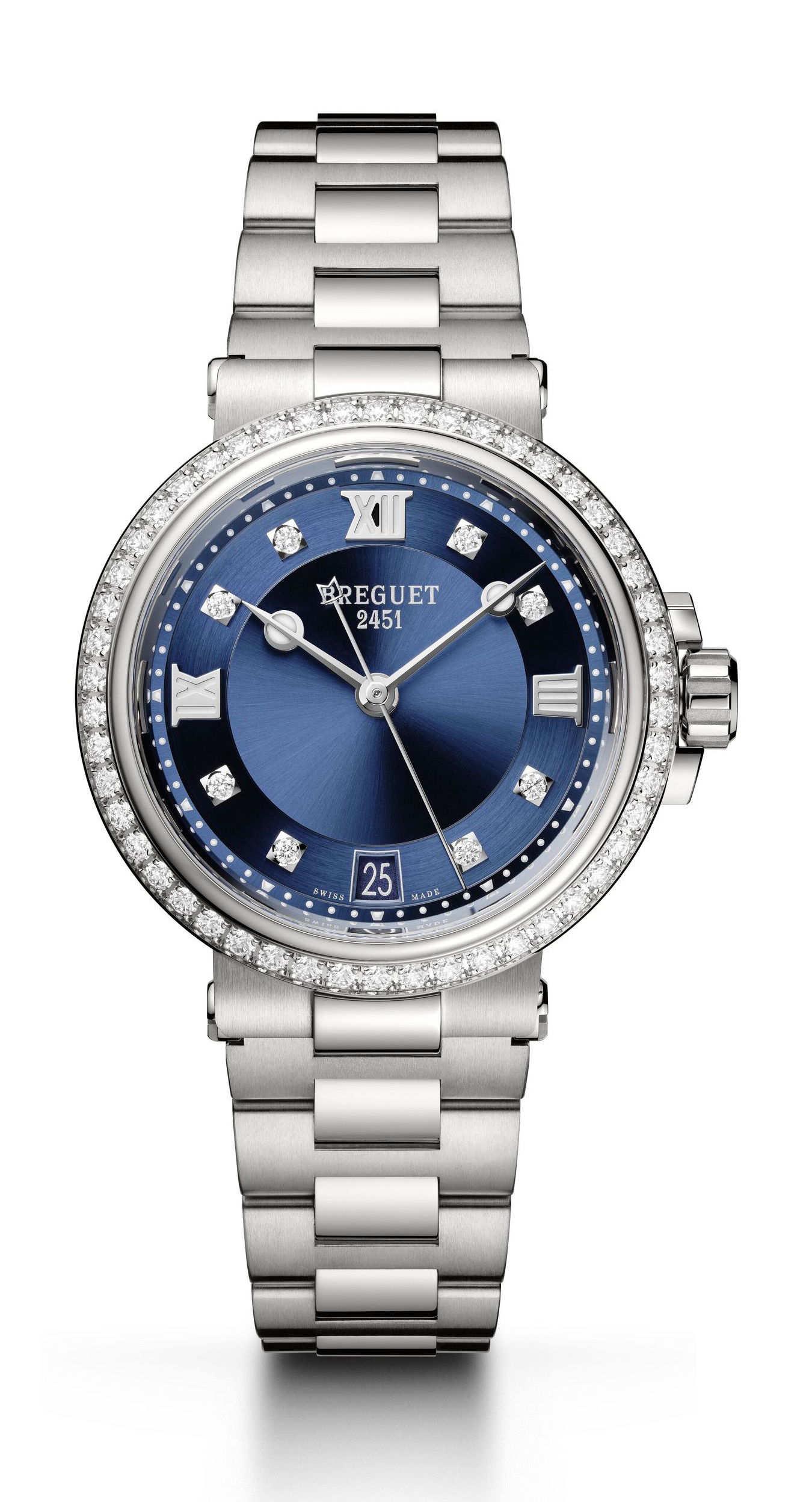 Breguet Marine 9518 luxury timepiece - detailed view