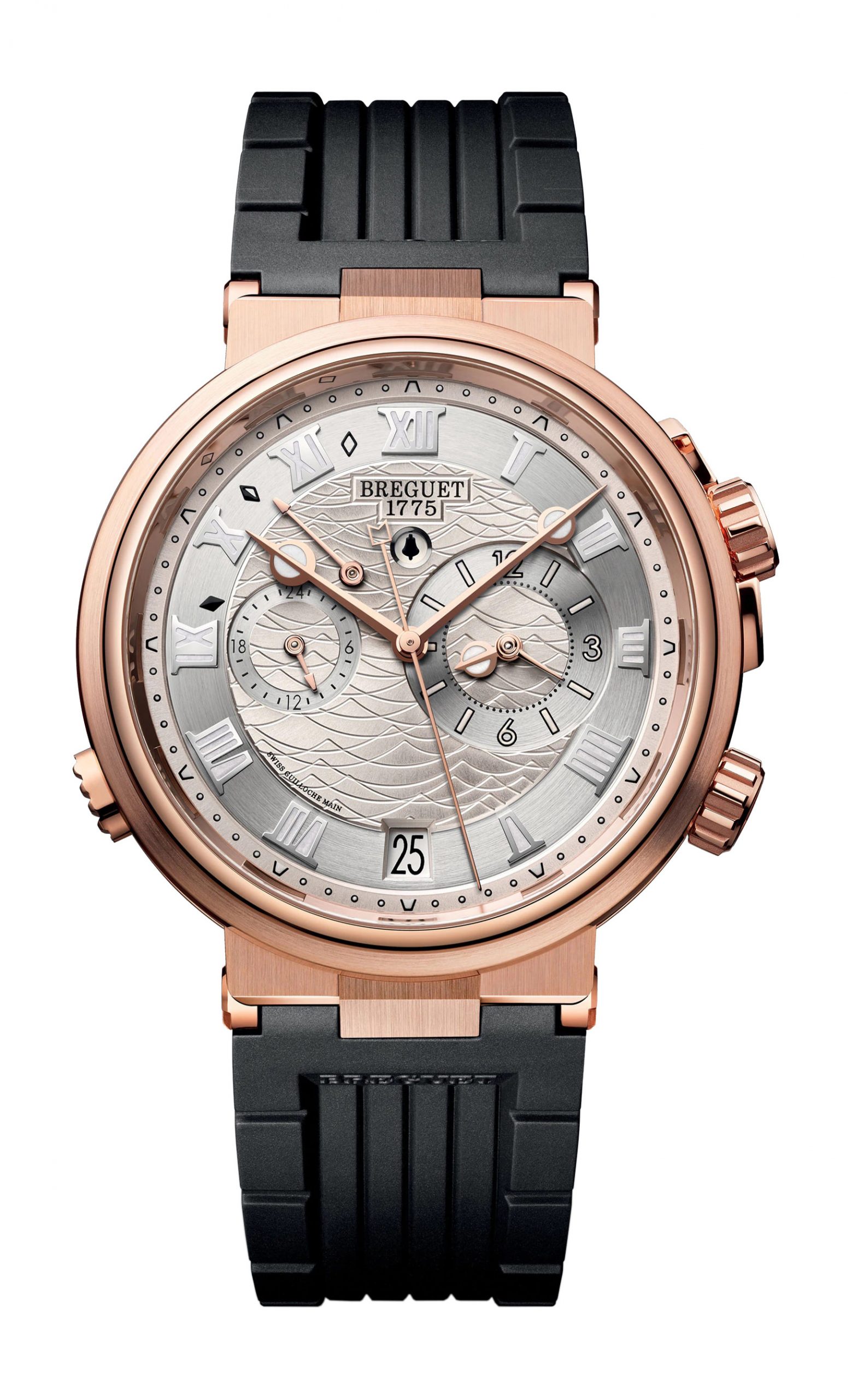 Breguet Marine Alarme Musicale 5547 luxury timepiece - detailed view