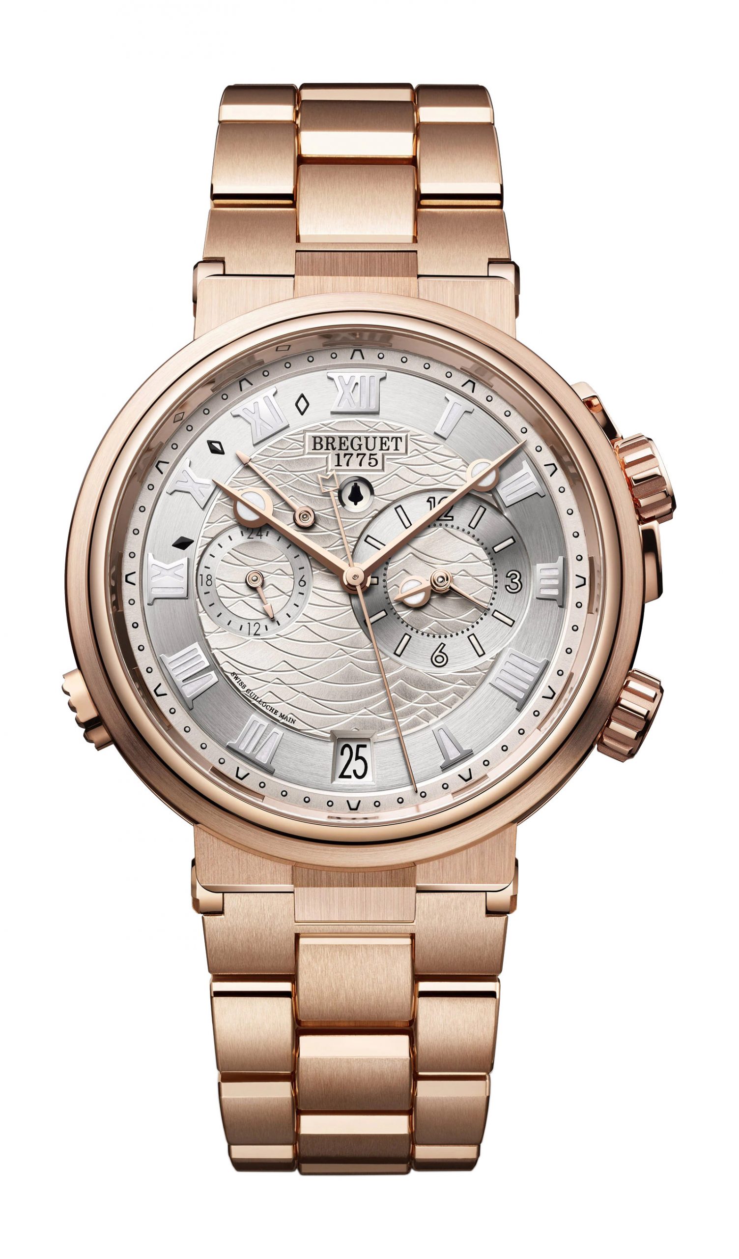 Breguet Marine Alarme Musicale 5547 luxury timepiece - detailed view