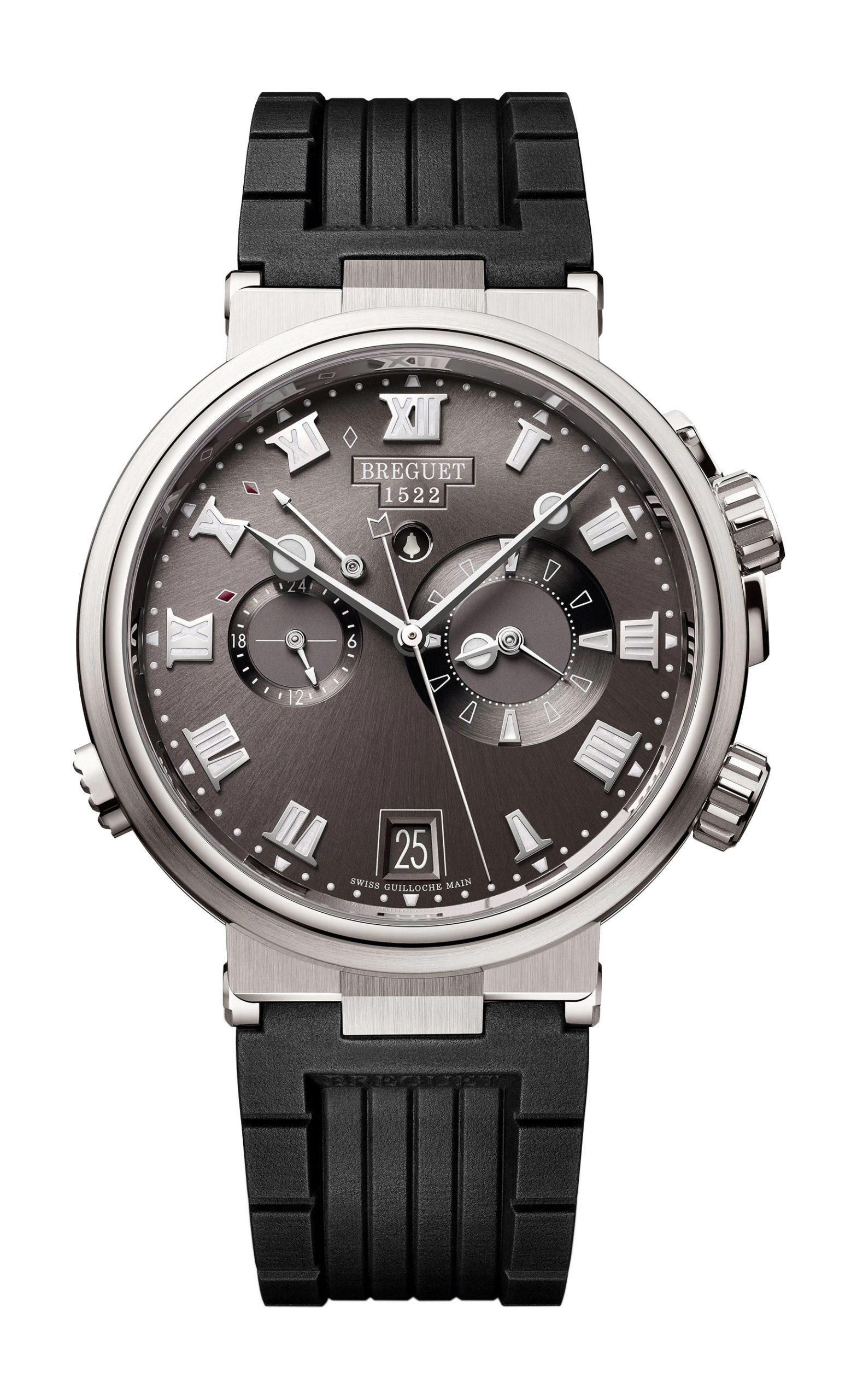 Breguet Marine Alarme Musicale 5547 luxury timepiece - detailed view